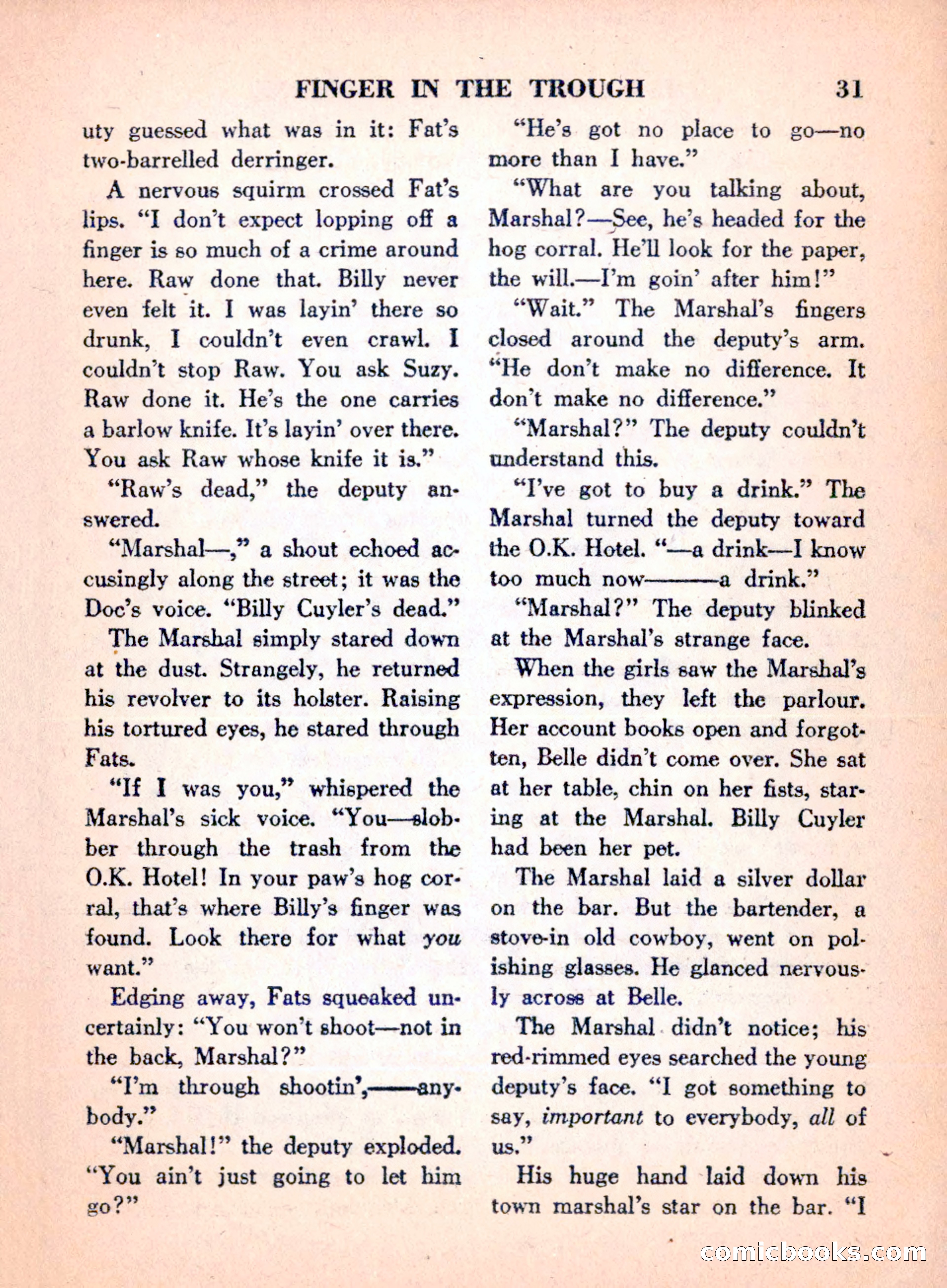 The Saint Mystery Magazine, April 1960 — page 33 of 132