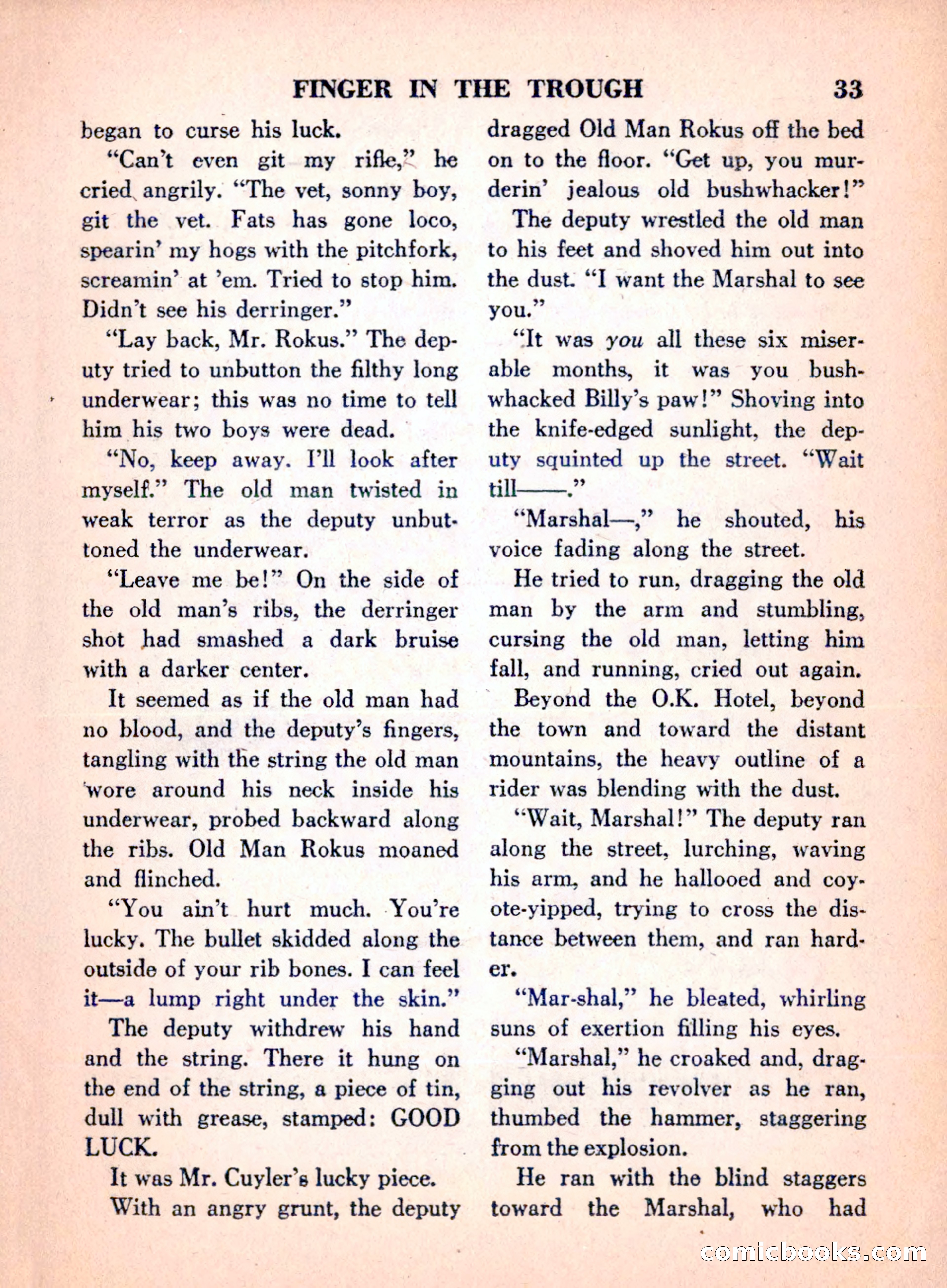 The Saint Mystery Magazine, April 1960 — page 35 of 132