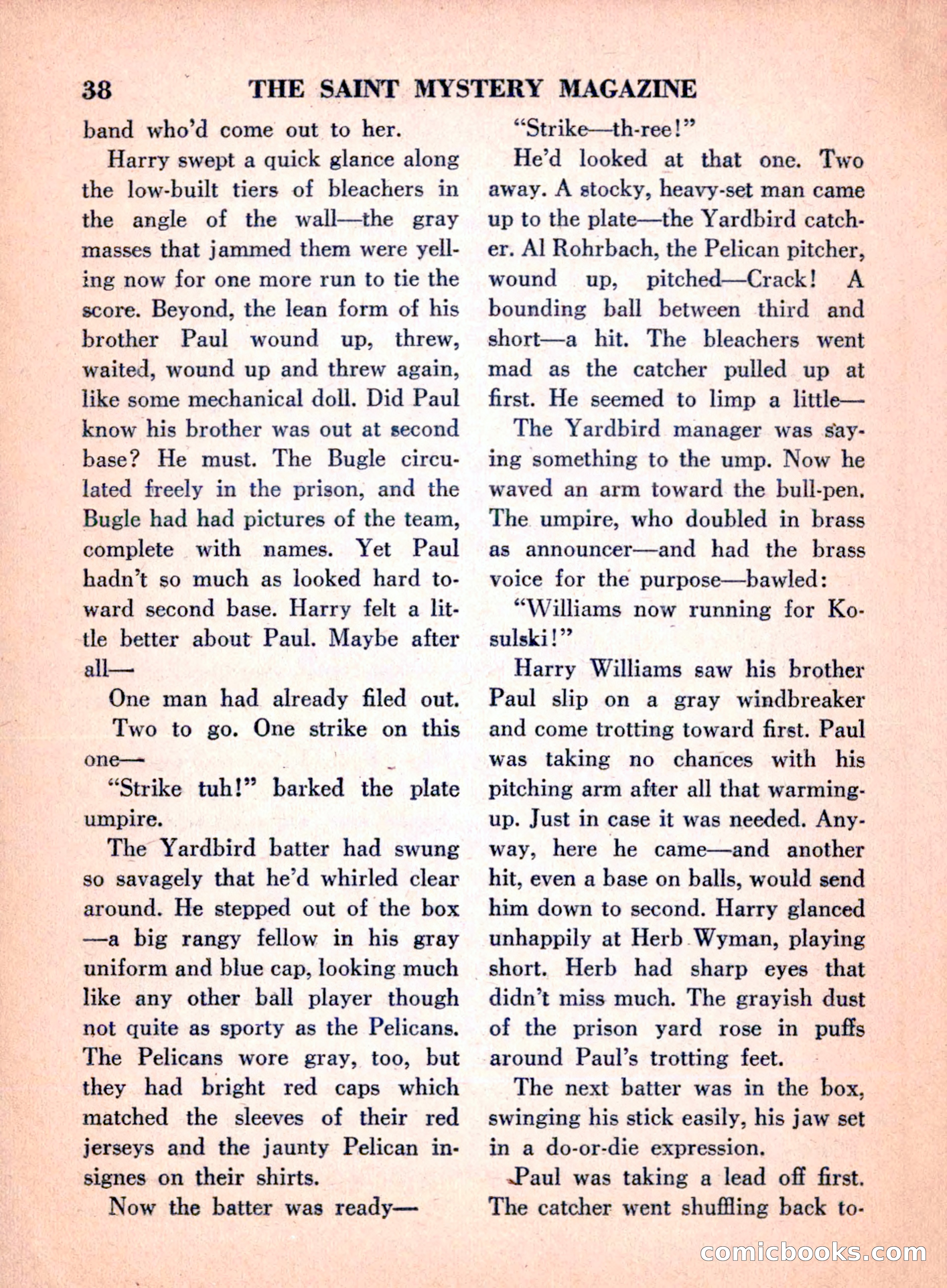 The Saint Mystery Magazine, April 1960 — page 40 of 132