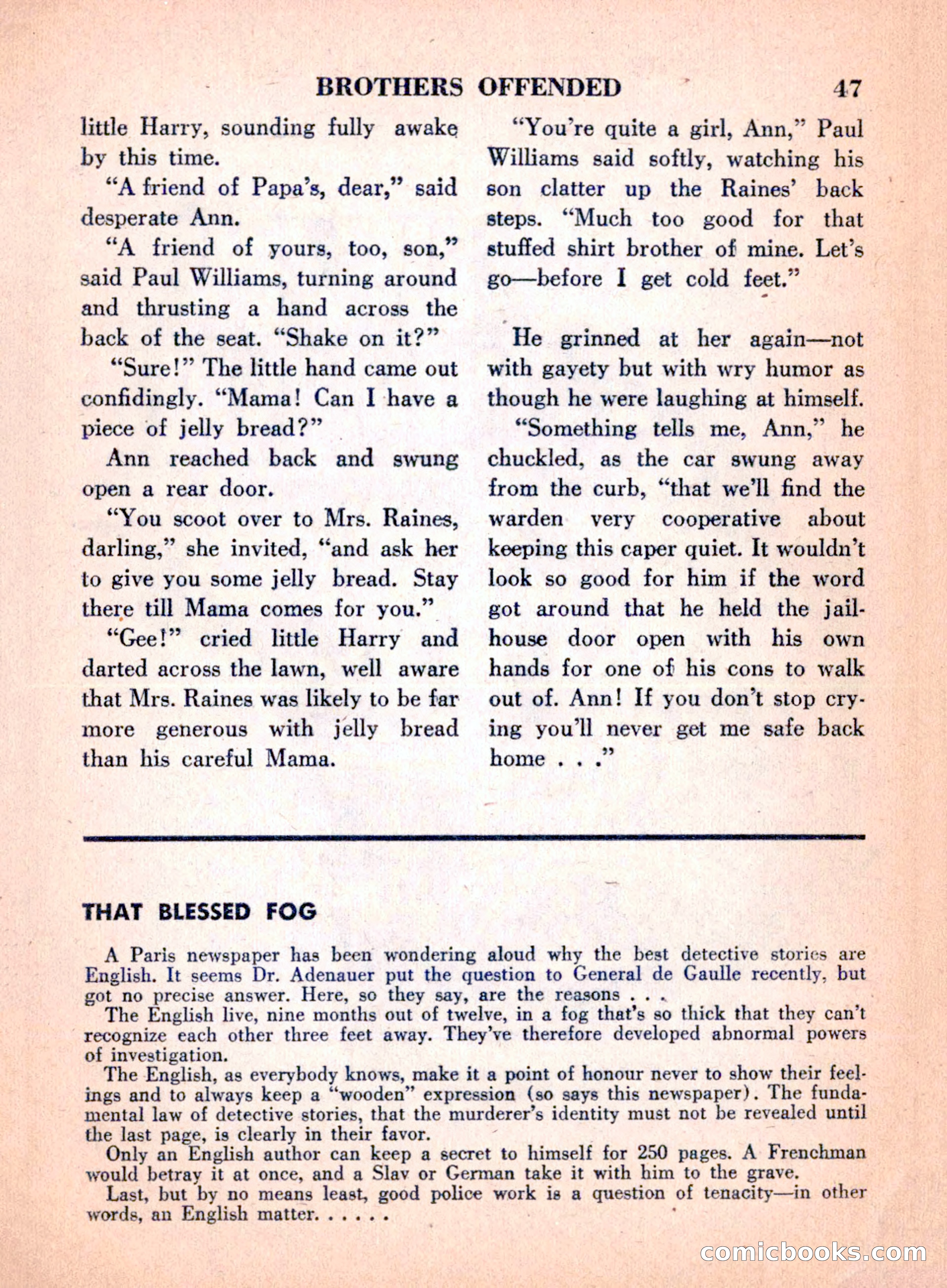The Saint Mystery Magazine, April 1960 — page 49 of 132