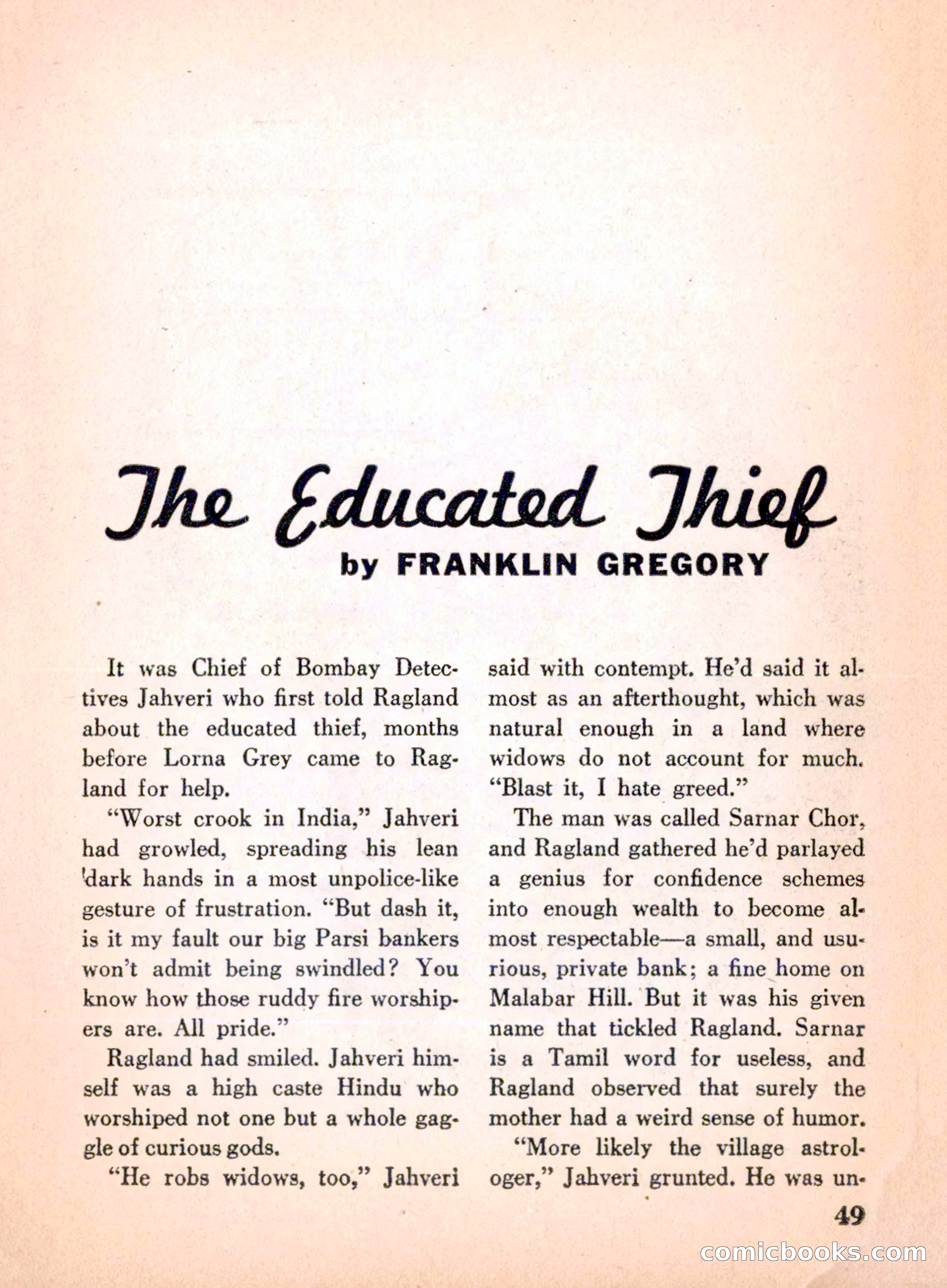 The Saint Mystery Magazine, April 1960 — page 51 of 132