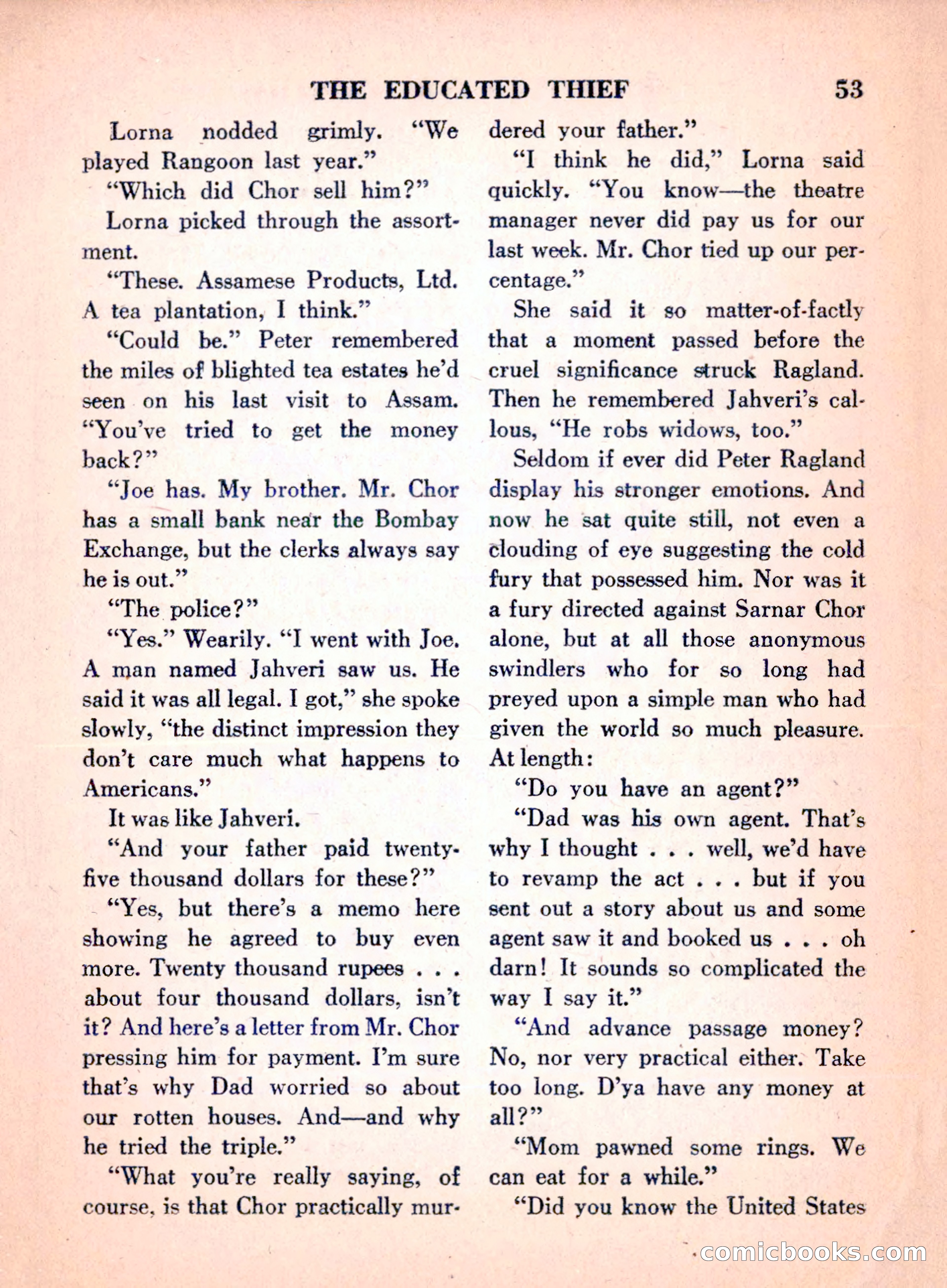 The Saint Mystery Magazine, April 1960 — page 55 of 132