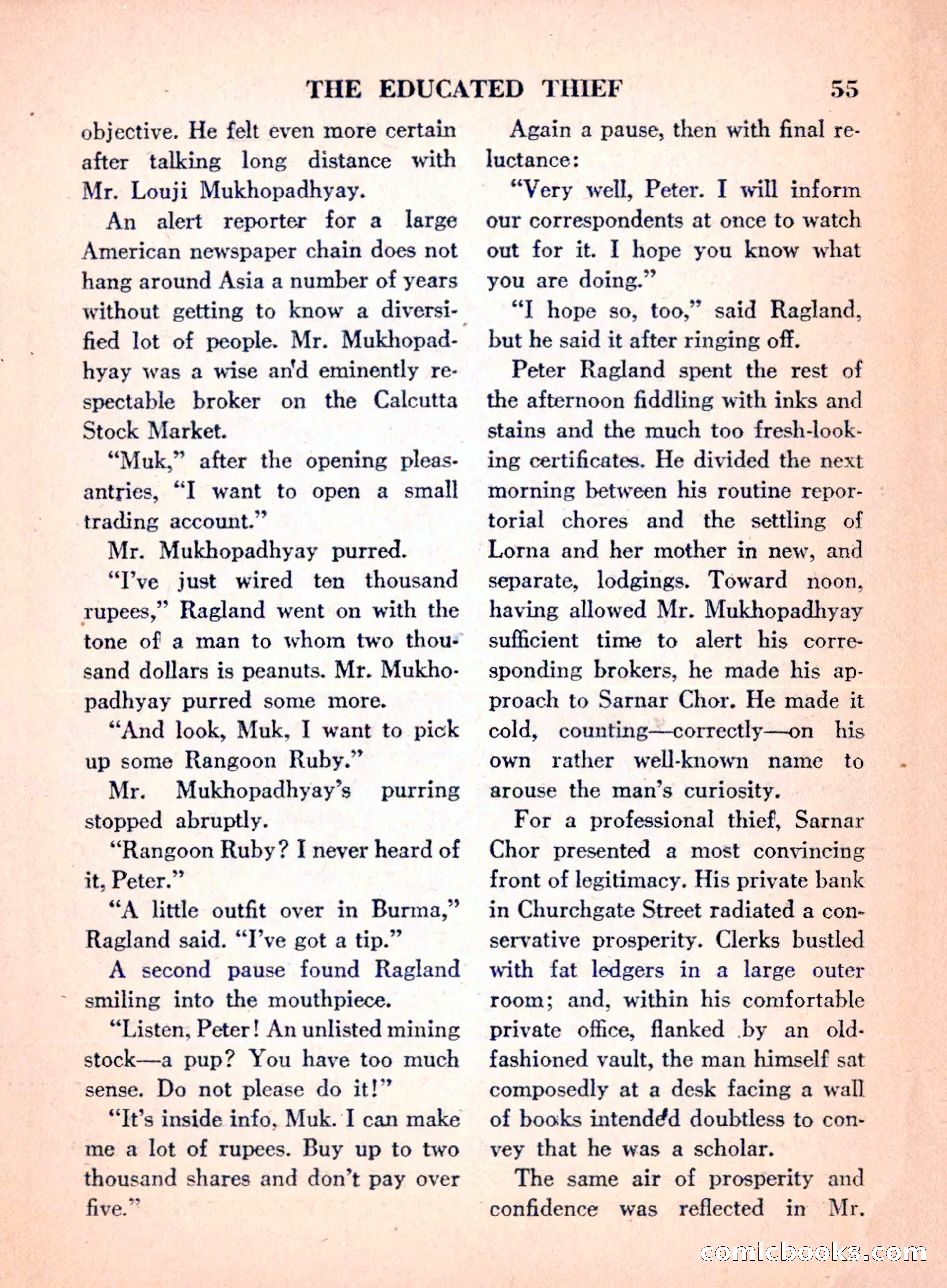 The Saint Mystery Magazine, April 1960 — page 57 of 132