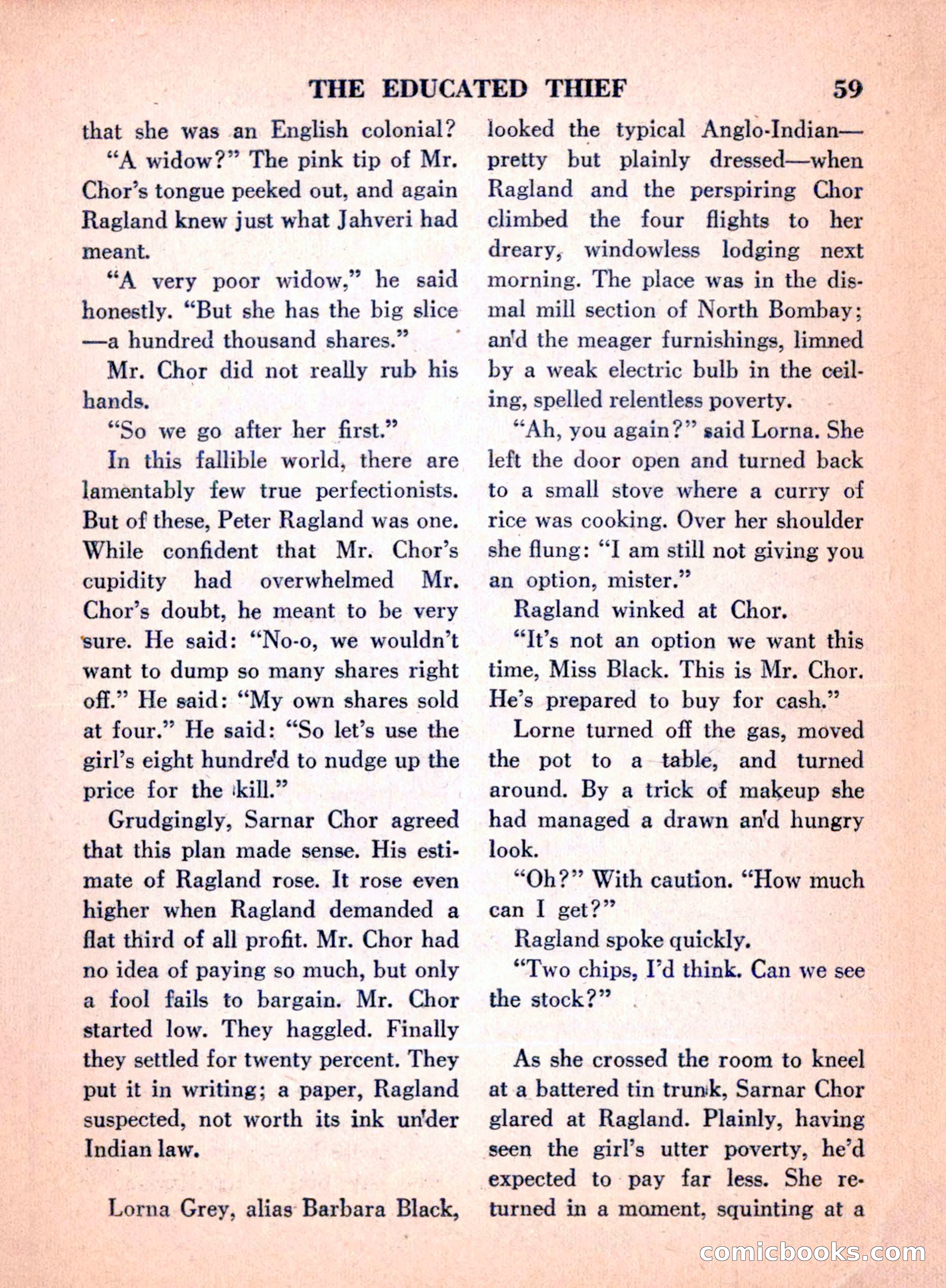 The Saint Mystery Magazine, April 1960 — page 61 of 132