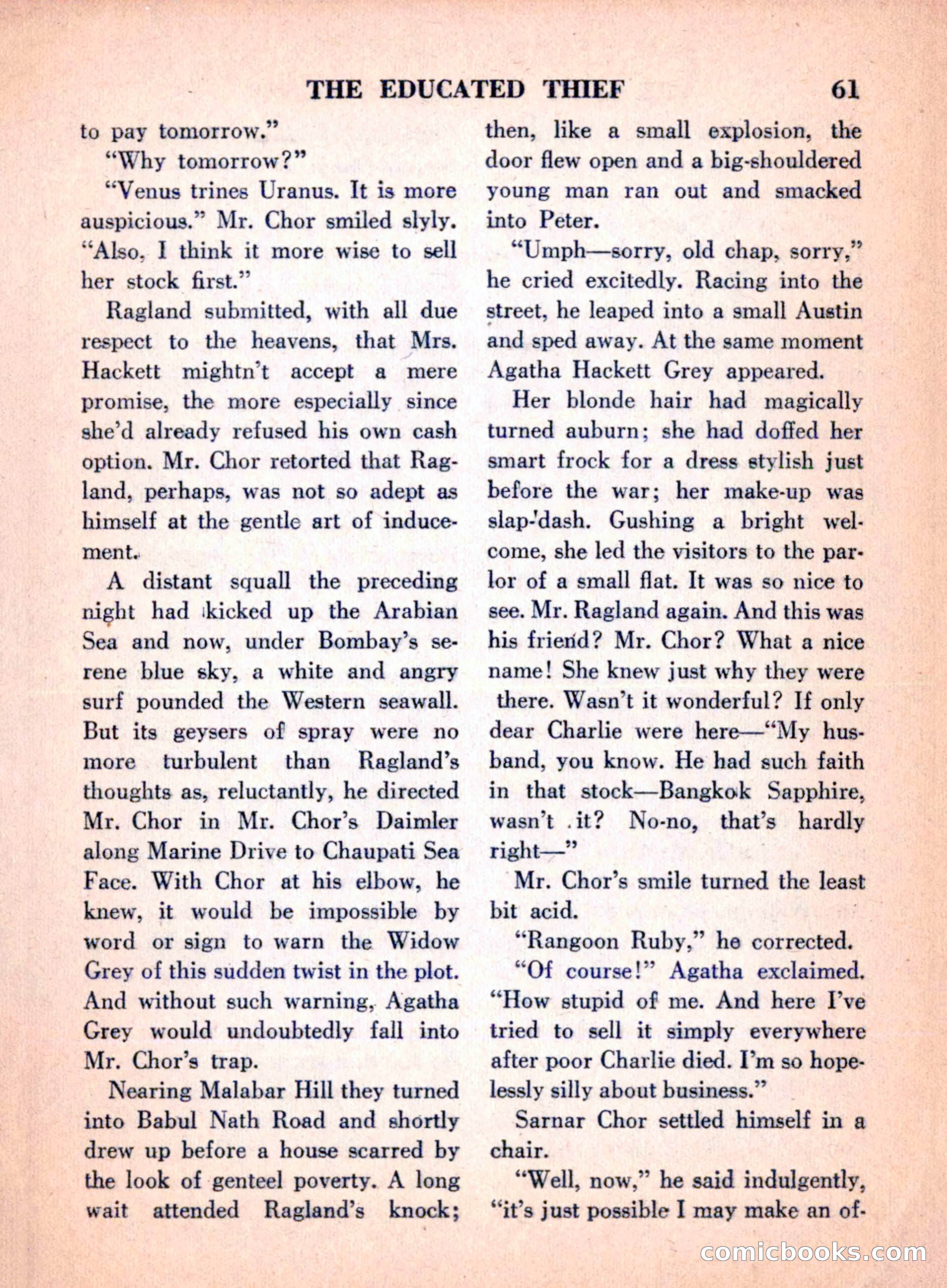 The Saint Mystery Magazine, April 1960 — page 63 of 132