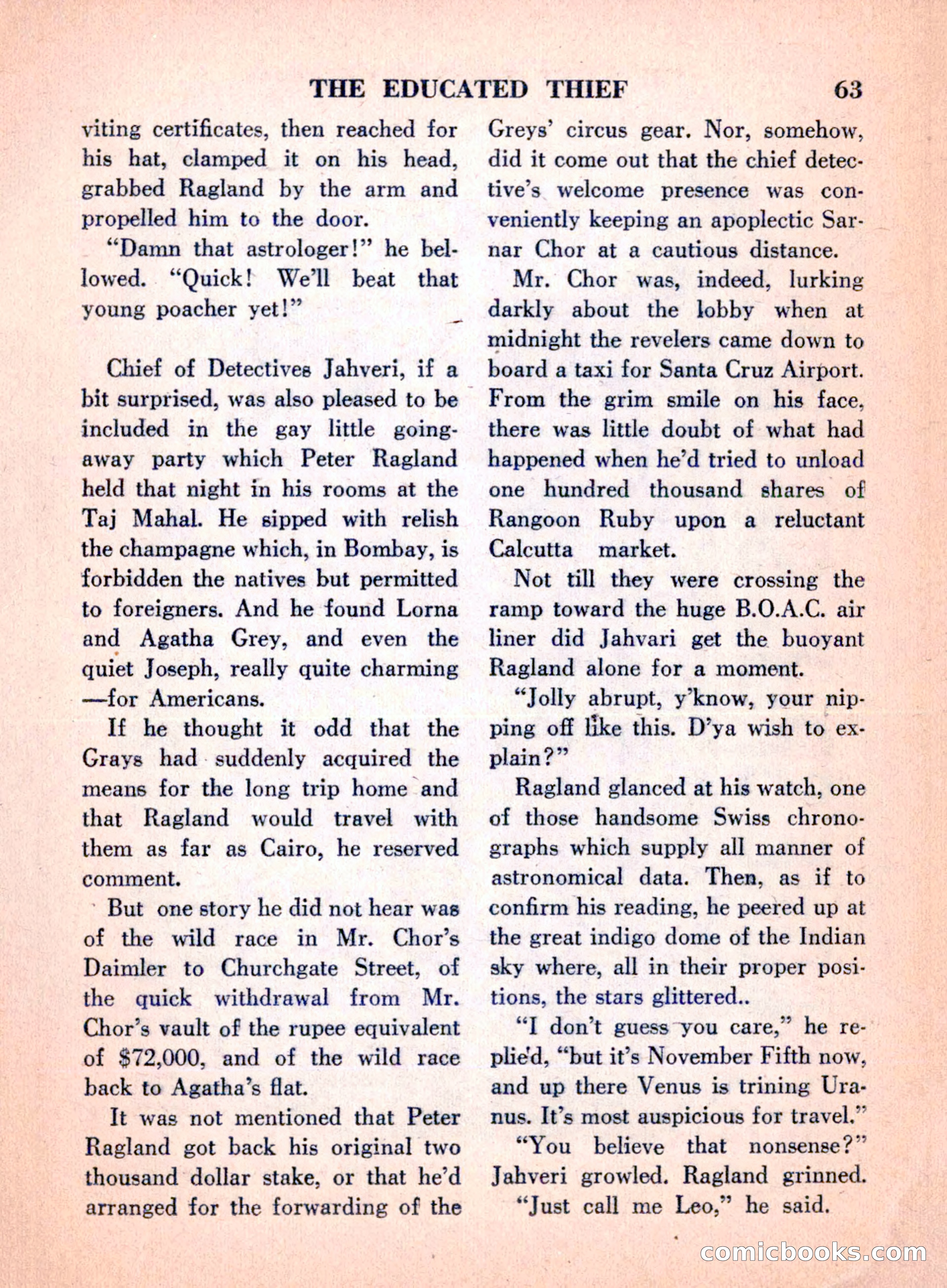 The Saint Mystery Magazine, April 1960 — page 65 of 132