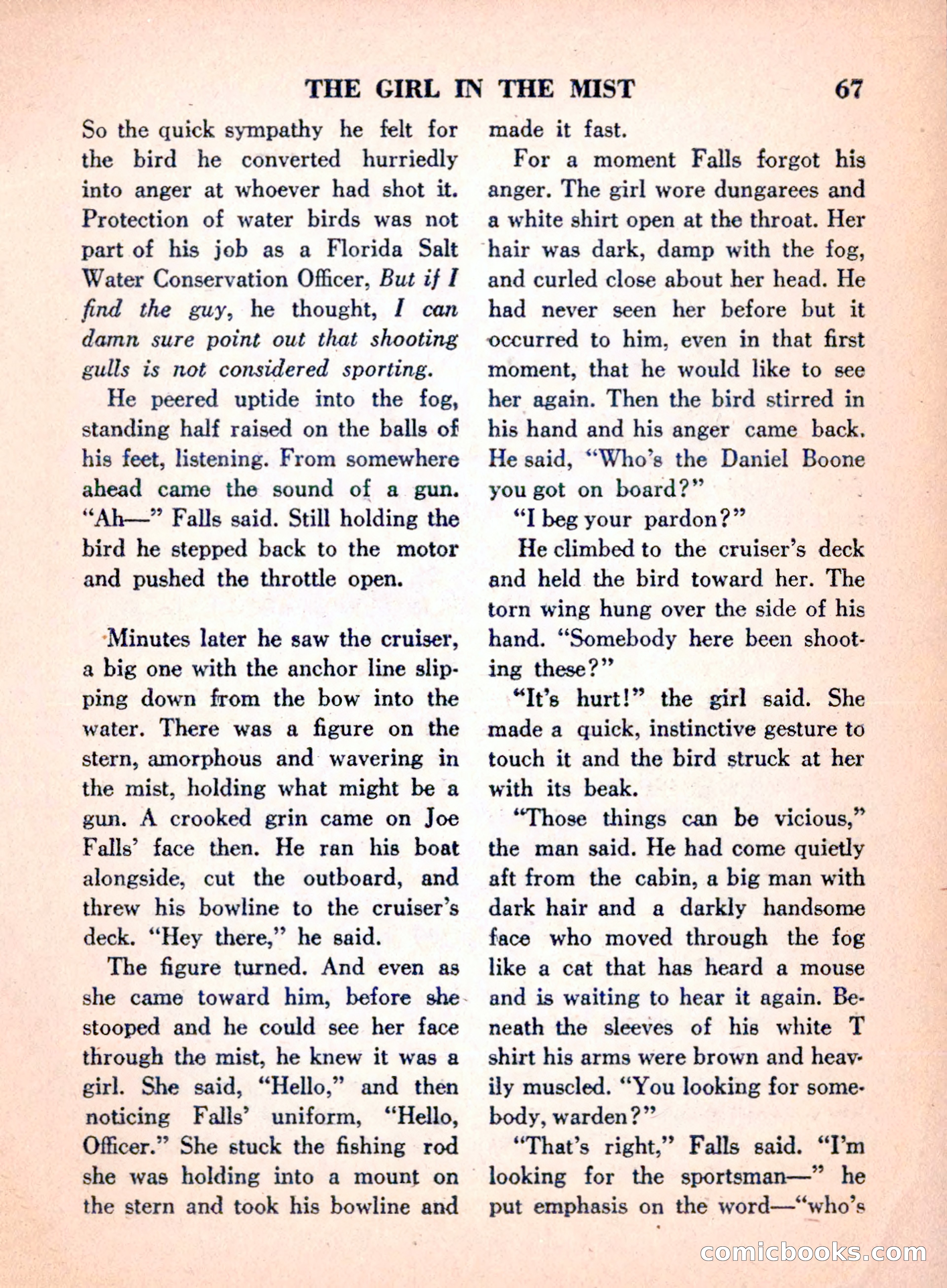 The Saint Mystery Magazine, April 1960 — page 69 of 132