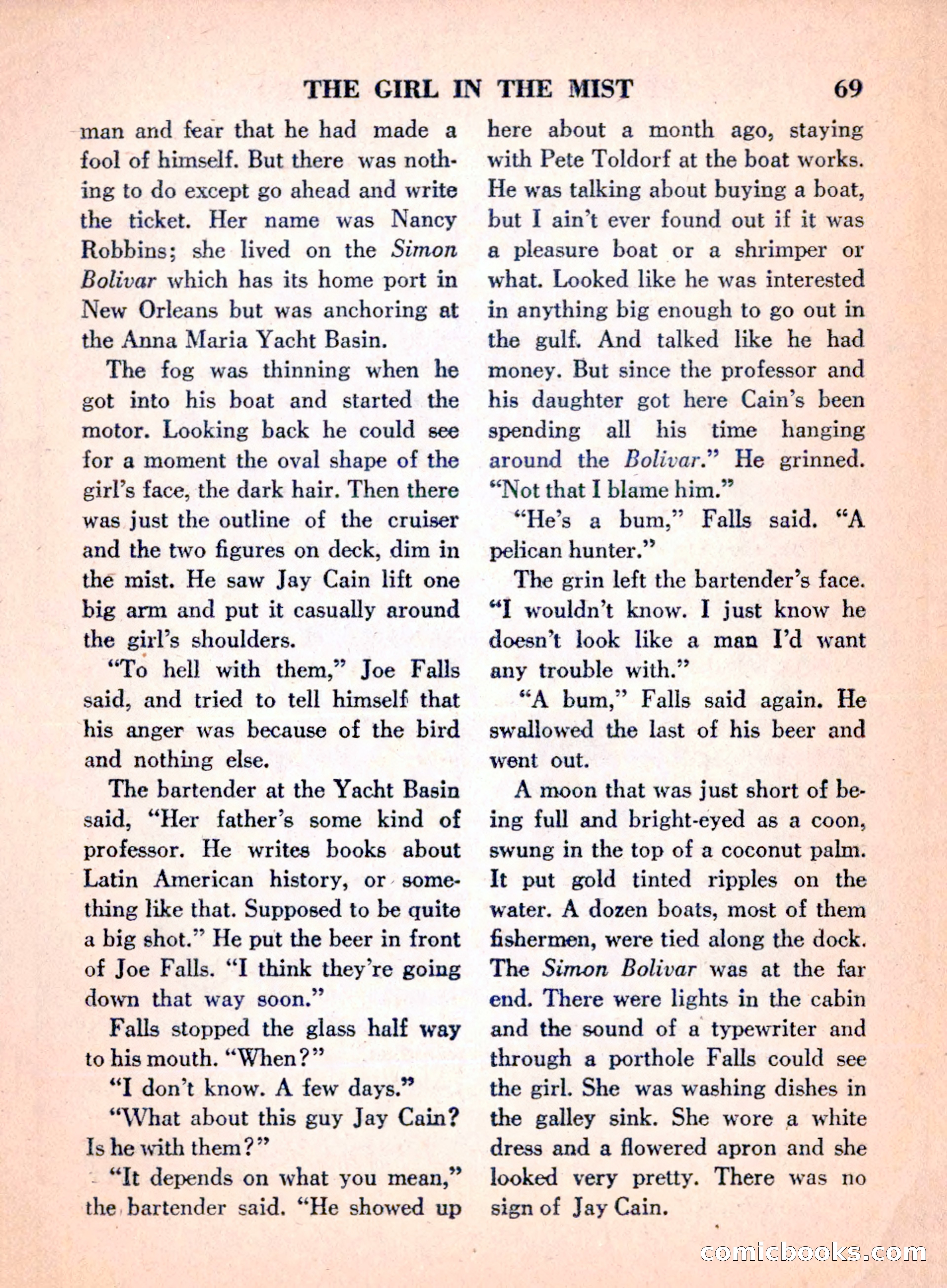 The Saint Mystery Magazine, April 1960 — page 71 of 132