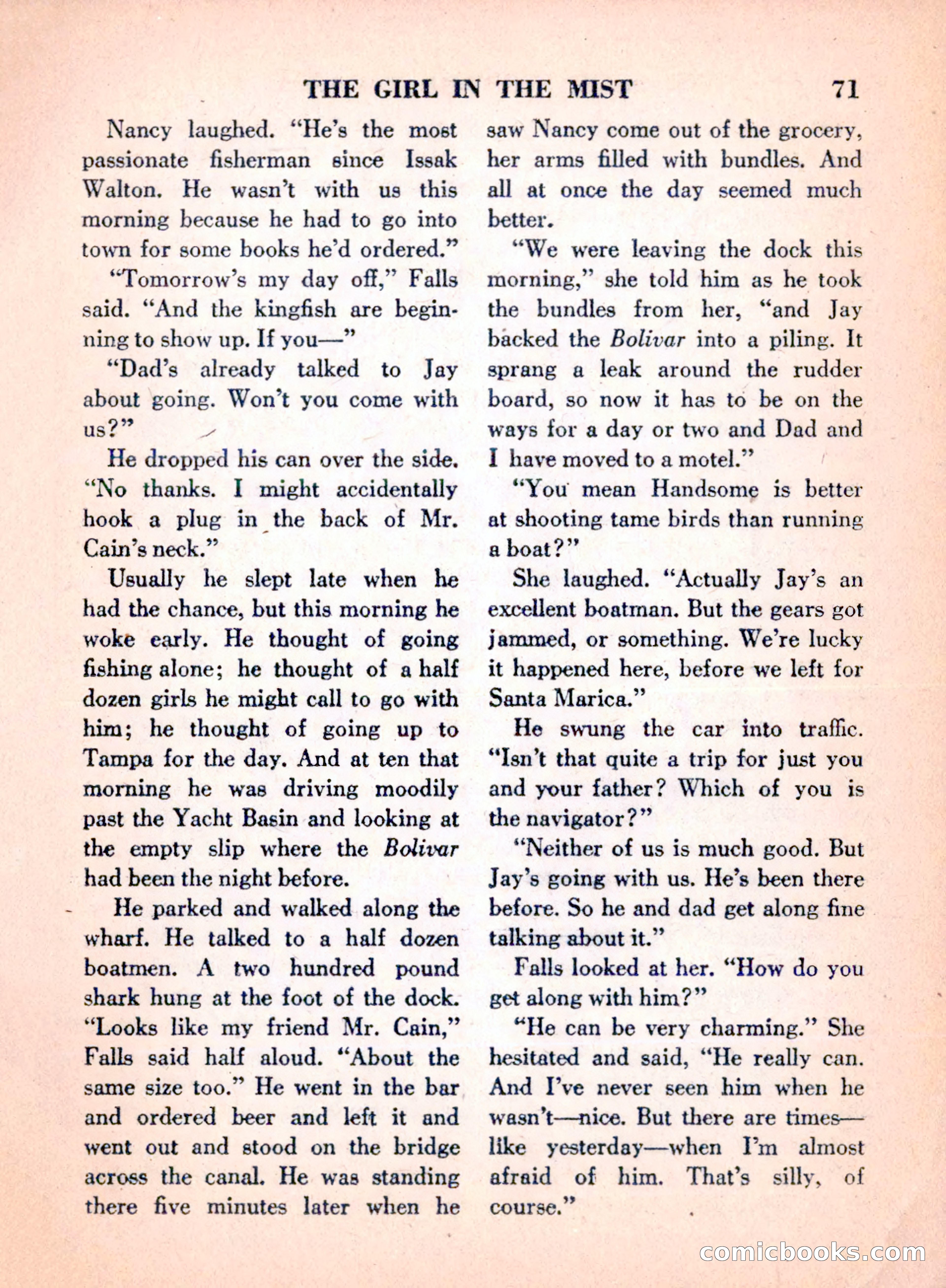 The Saint Mystery Magazine, April 1960 — page 73 of 132