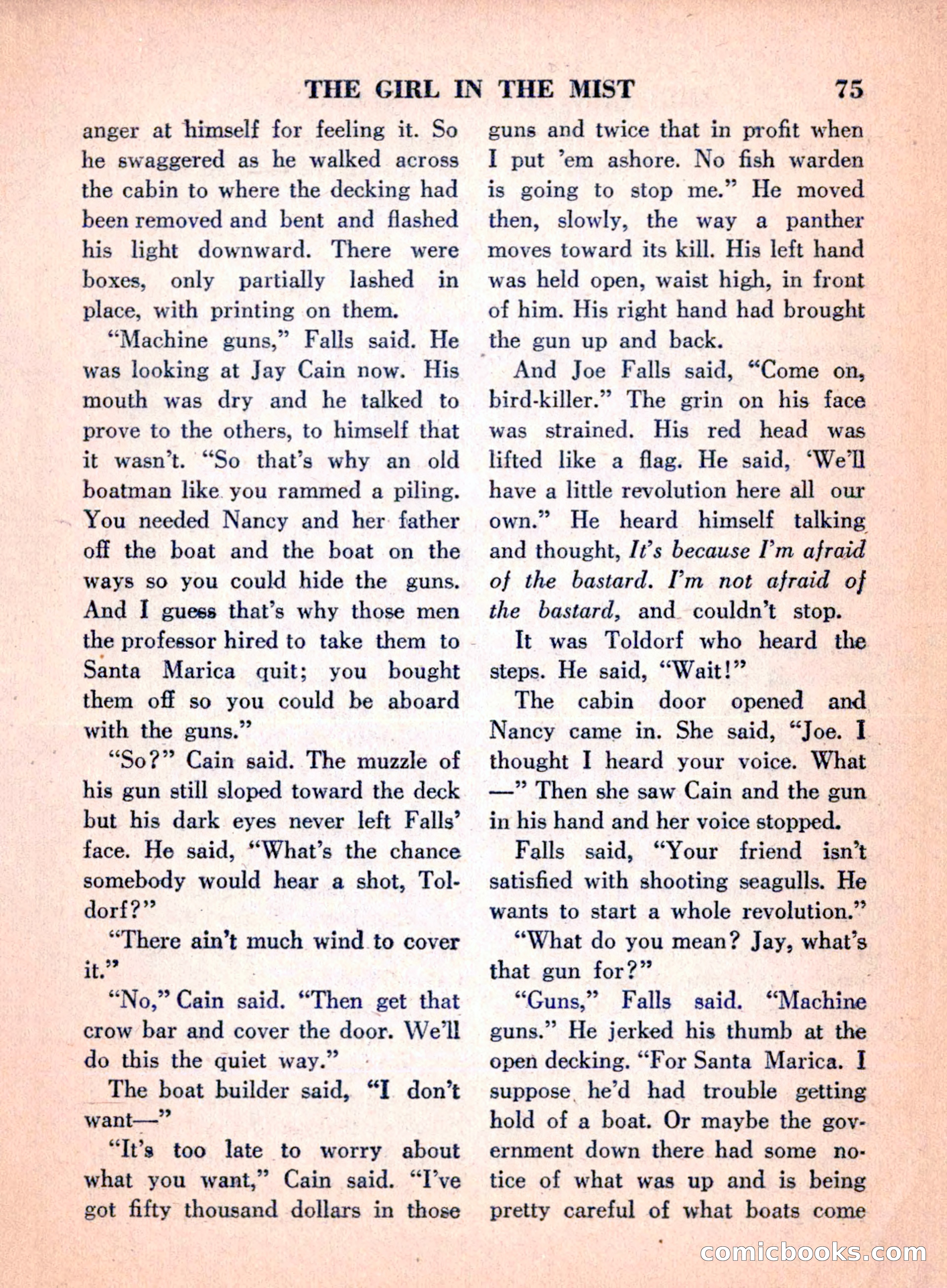 The Saint Mystery Magazine, April 1960 — page 77 of 132