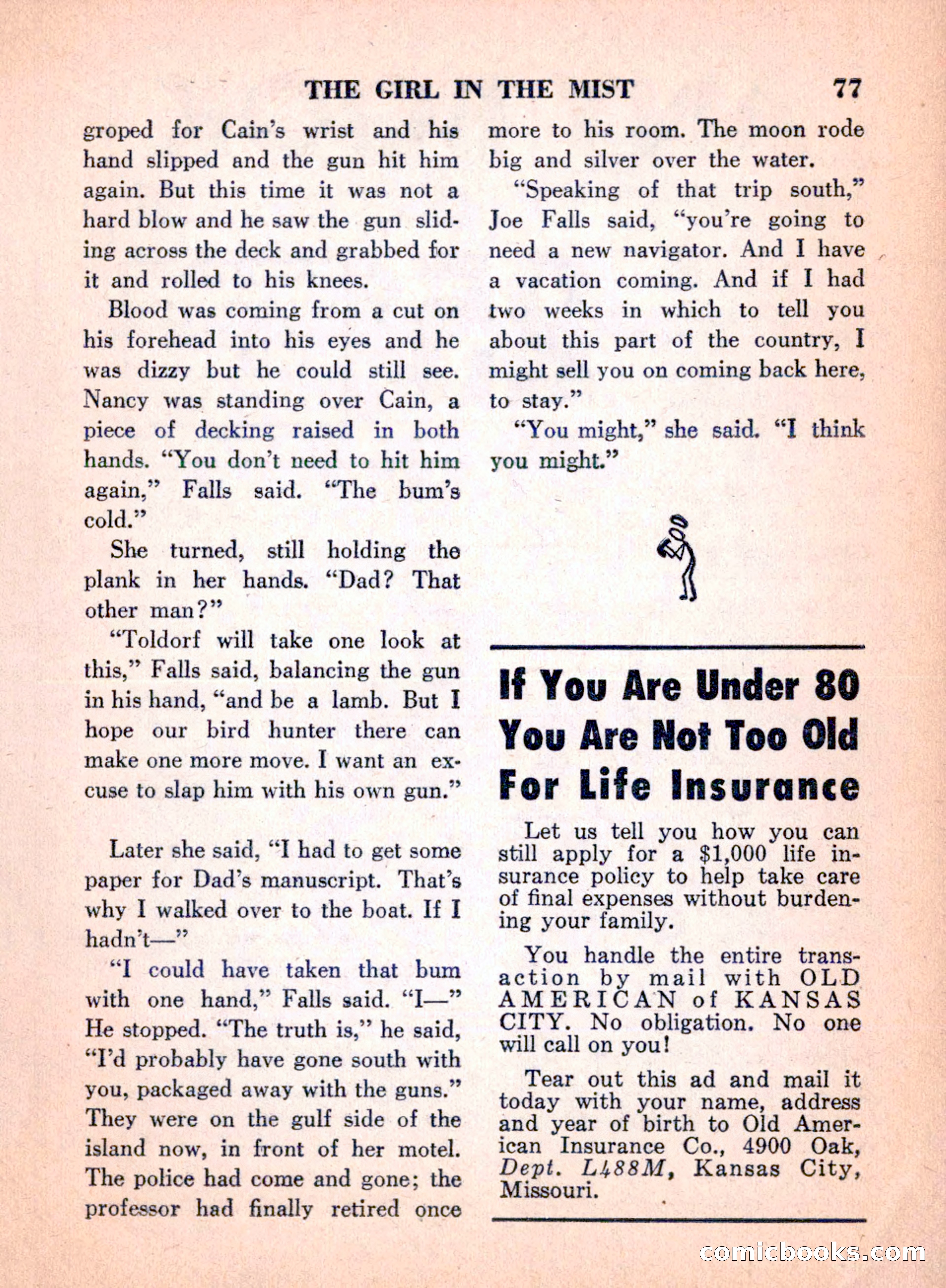 The Saint Mystery Magazine, April 1960 — page 79 of 132