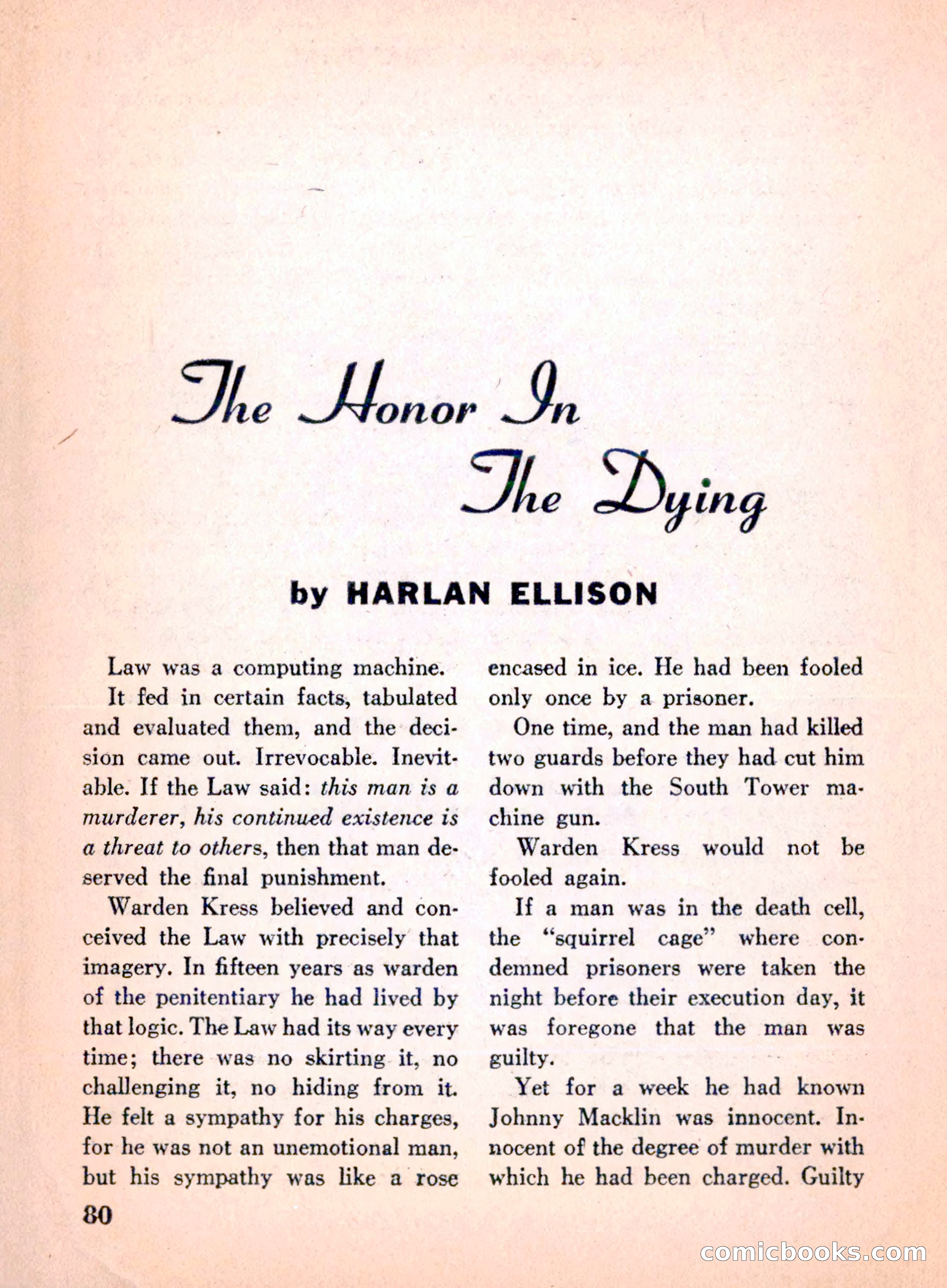The Saint Mystery Magazine, April 1960 — page 82 of 132