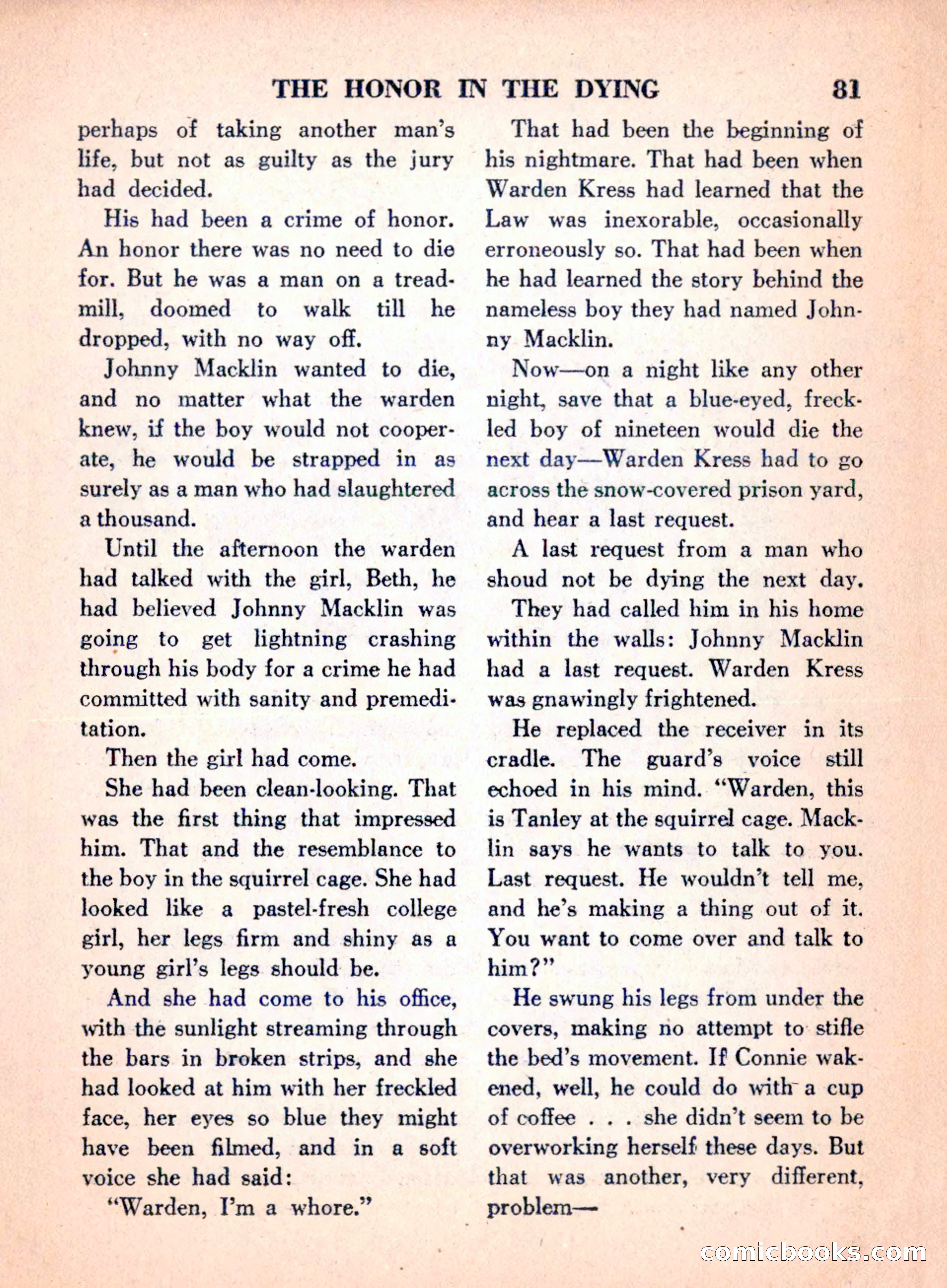 The Saint Mystery Magazine, April 1960 — page 83 of 132