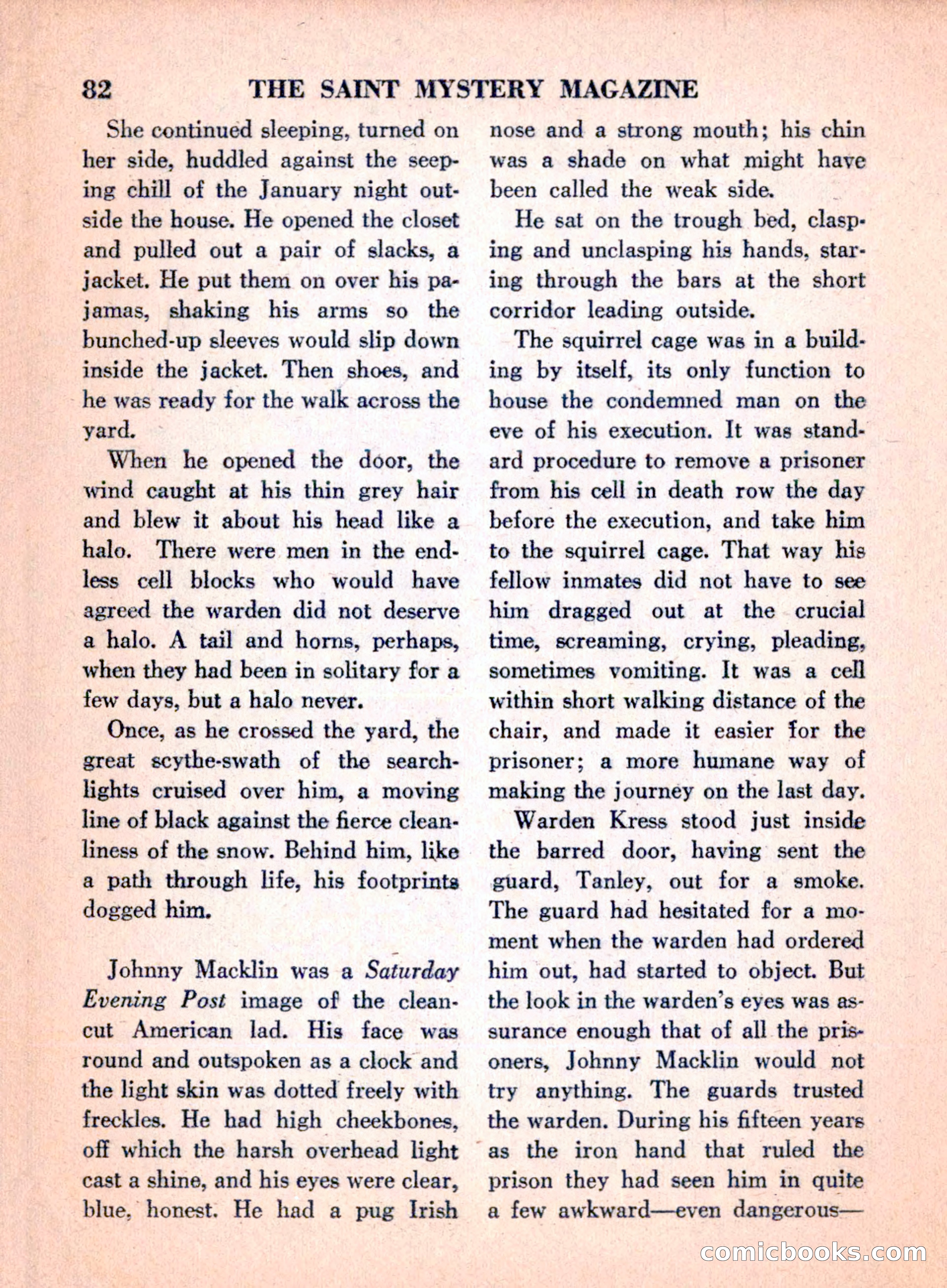 The Saint Mystery Magazine, April 1960 — page 84 of 132
