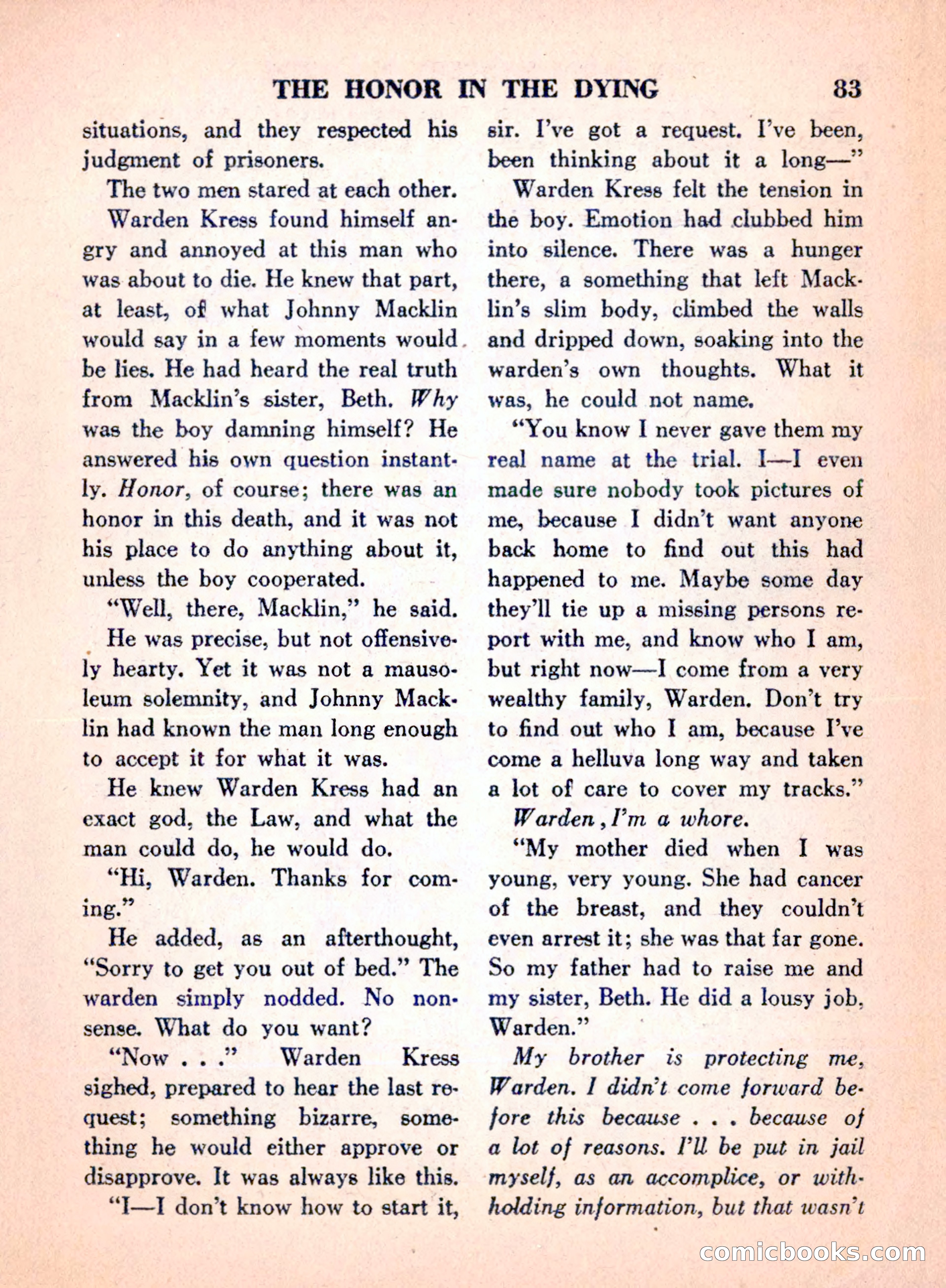 The Saint Mystery Magazine, April 1960 — page 85 of 132