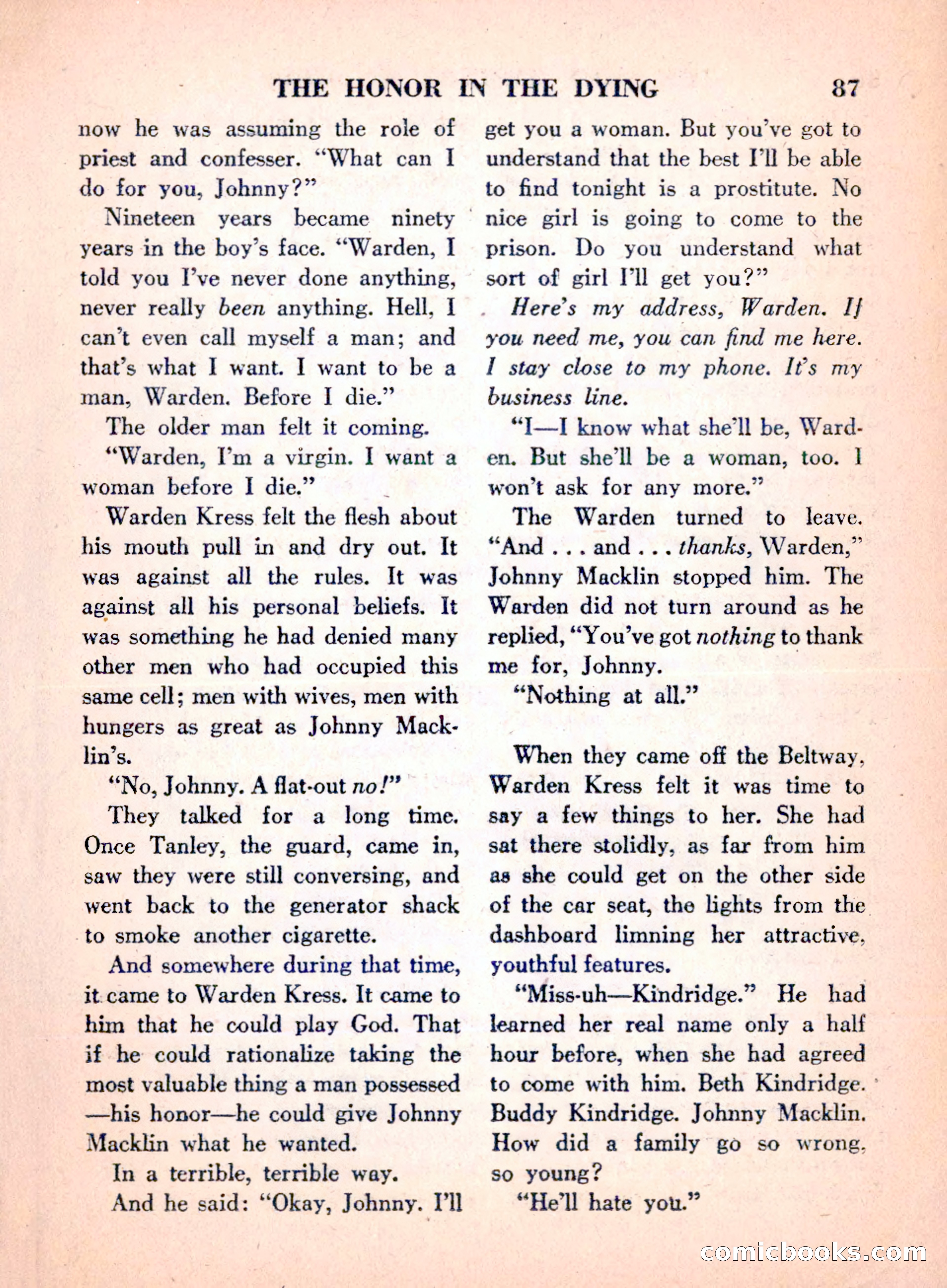 The Saint Mystery Magazine, April 1960 — page 89 of 132