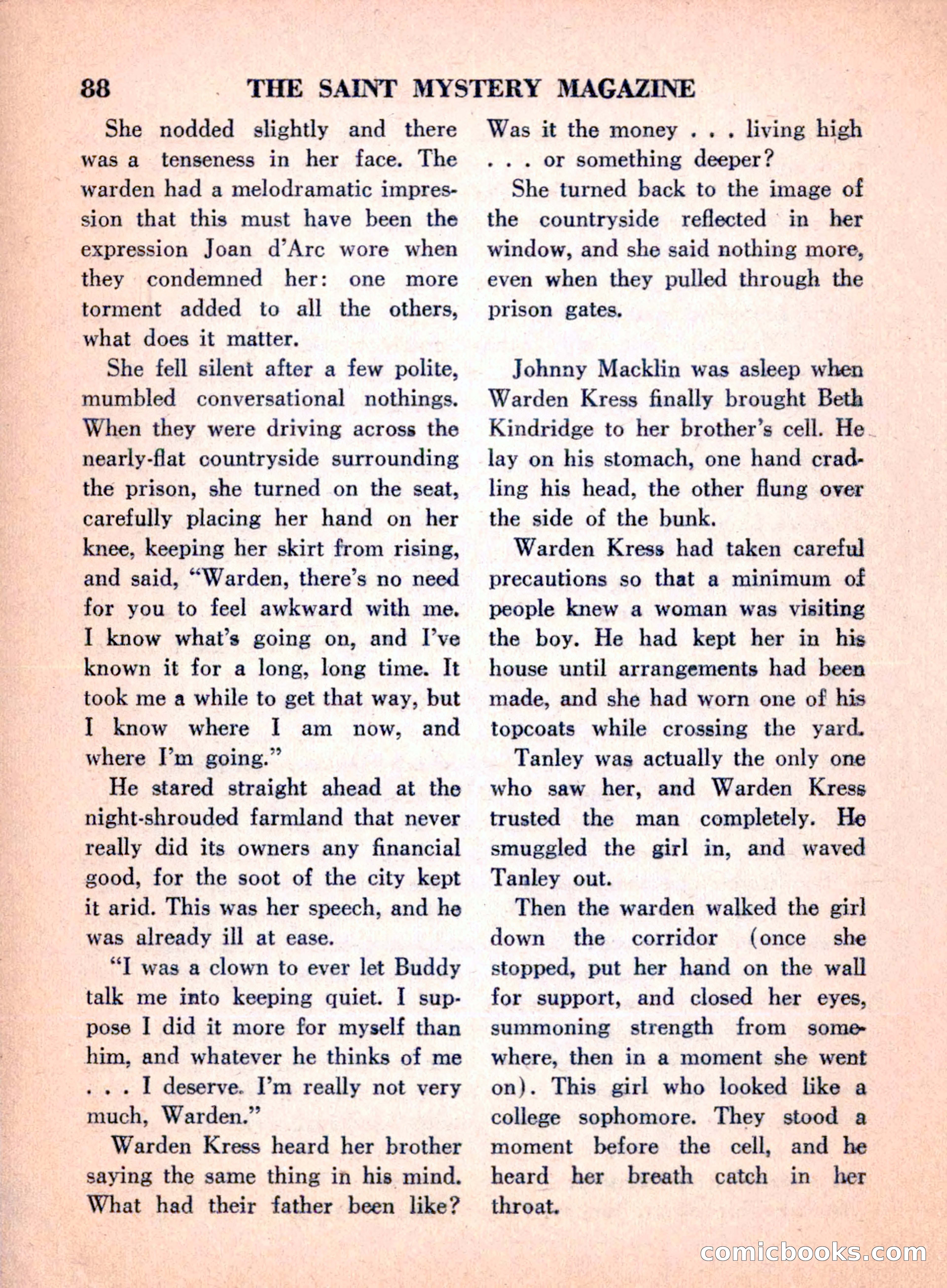 The Saint Mystery Magazine, April 1960 — page 90 of 132