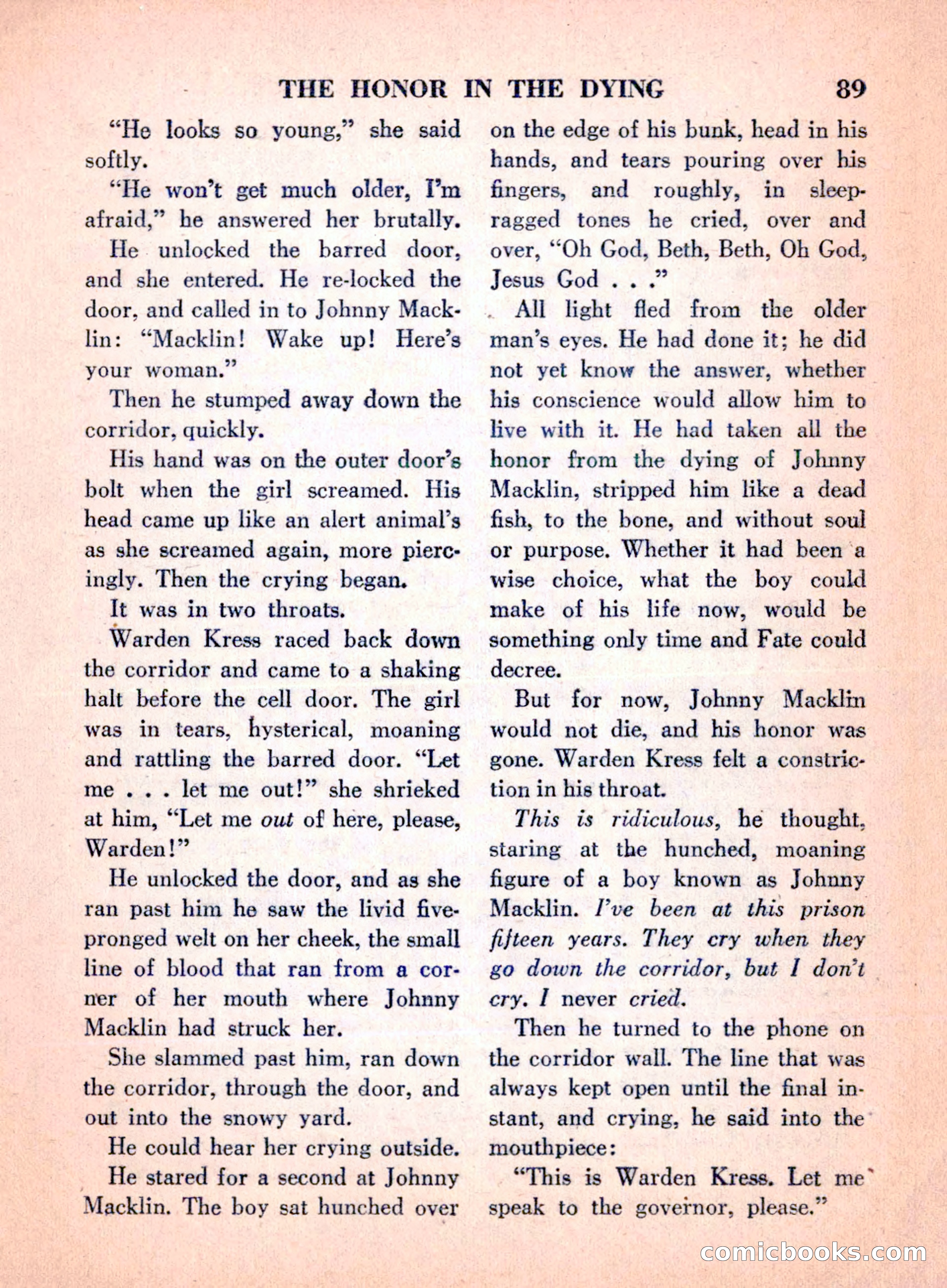 The Saint Mystery Magazine, April 1960 — page 91 of 132