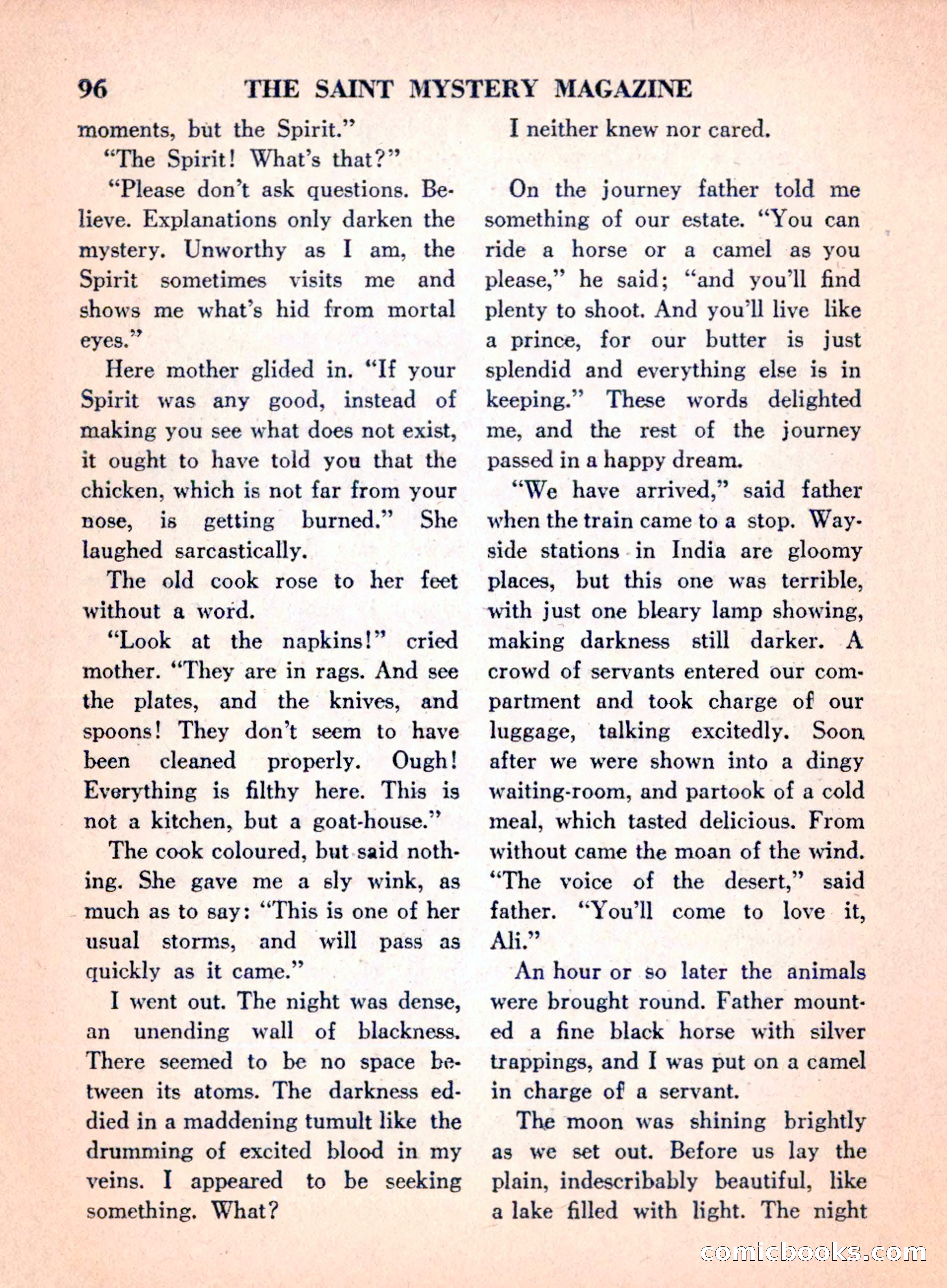 The Saint Mystery Magazine, April 1960 — page 98 of 132