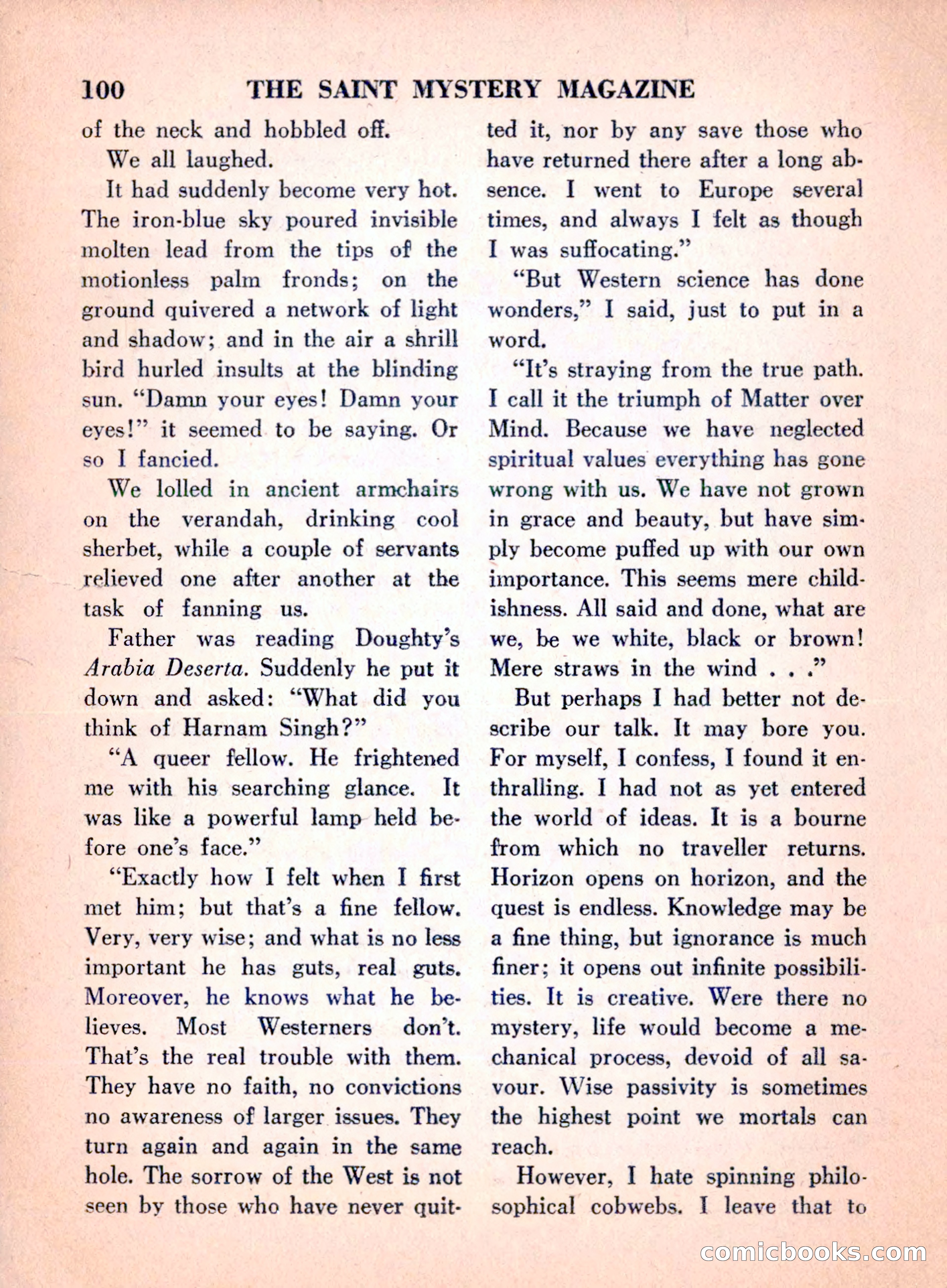 The Saint Mystery Magazine, April 1960 — page 102 of 132