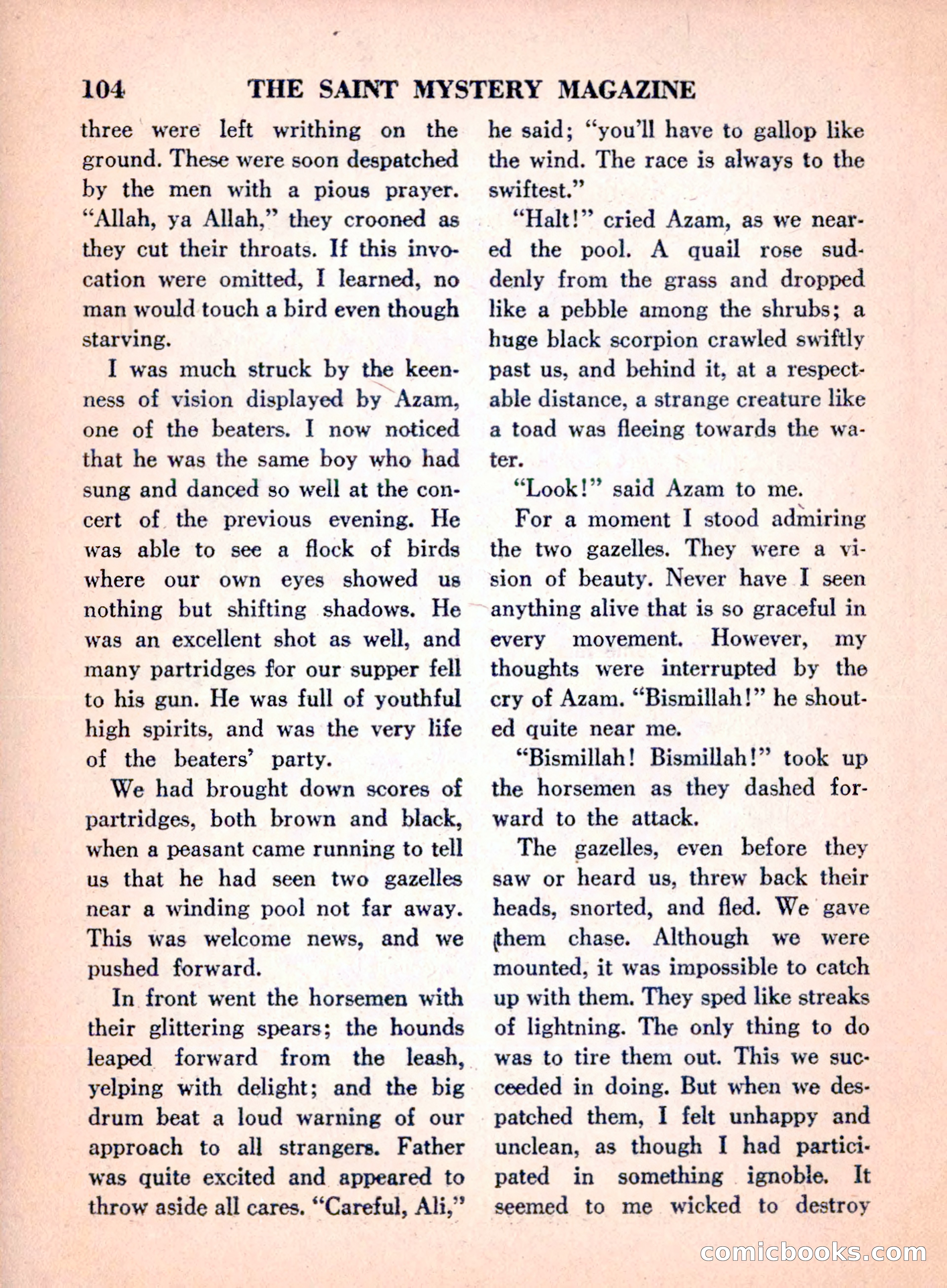 The Saint Mystery Magazine, April 1960 — page 106 of 132