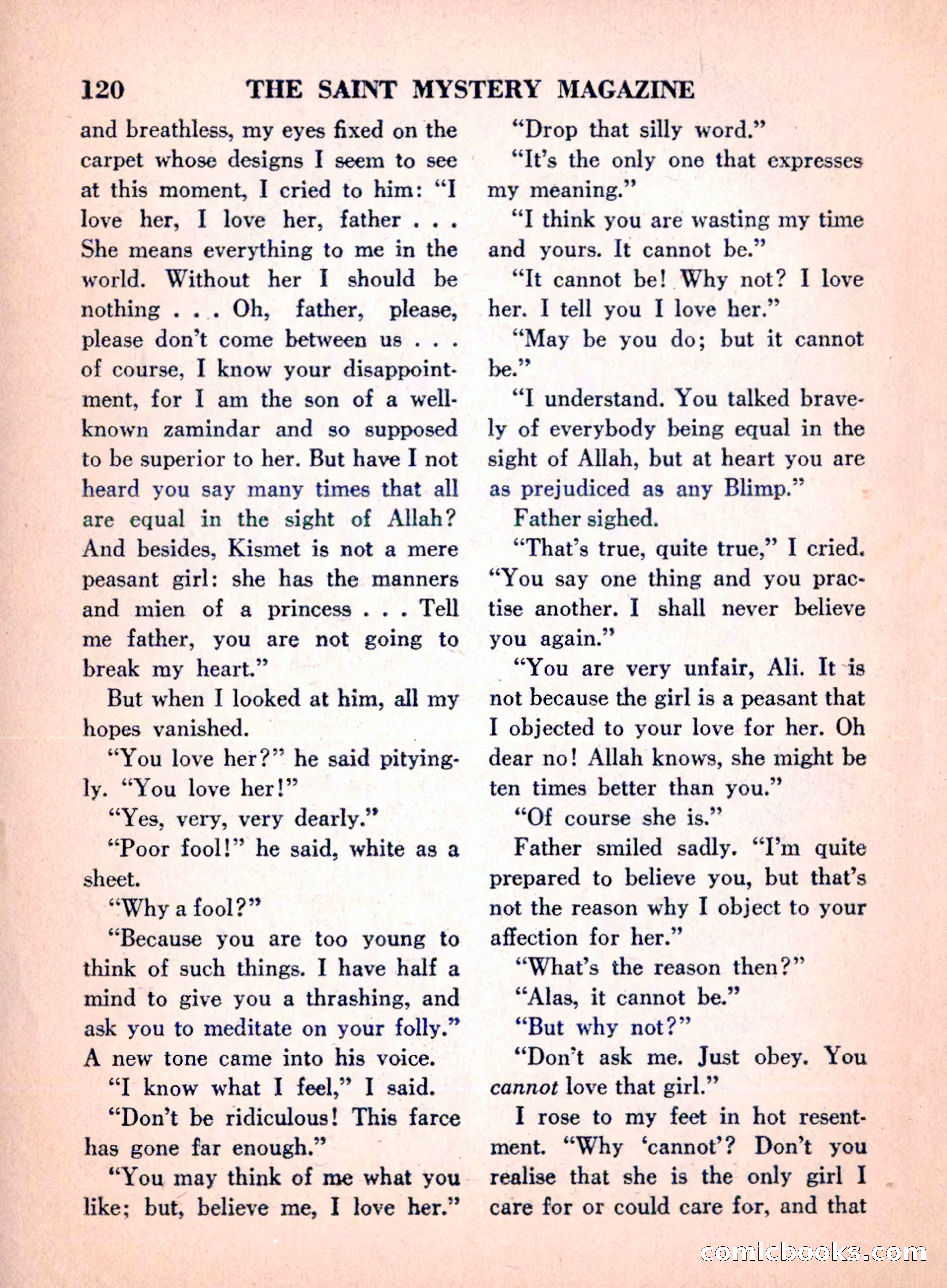 The Saint Mystery Magazine, April 1960 — page 122 of 132
