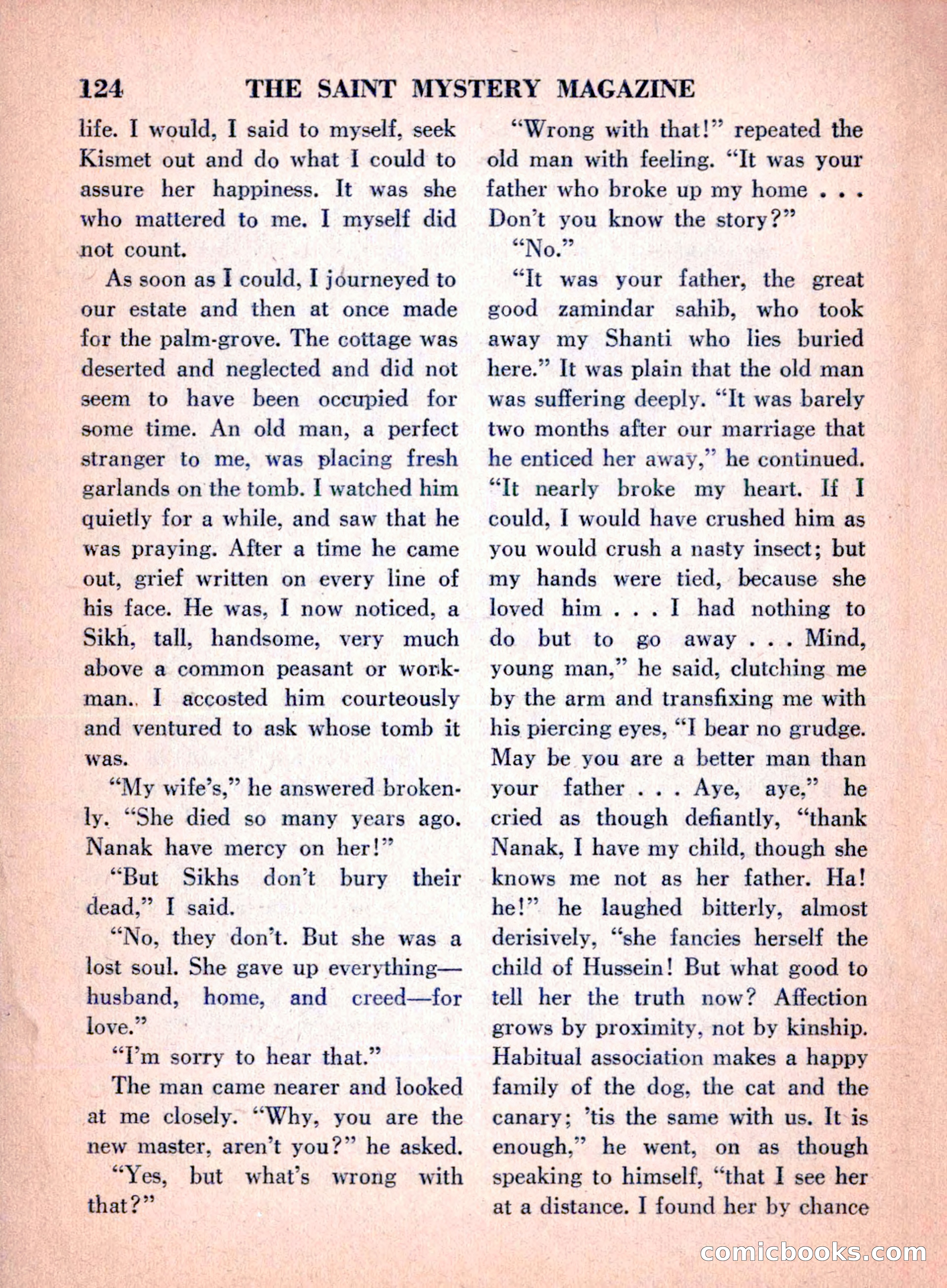 The Saint Mystery Magazine, April 1960 — page 126 of 132
