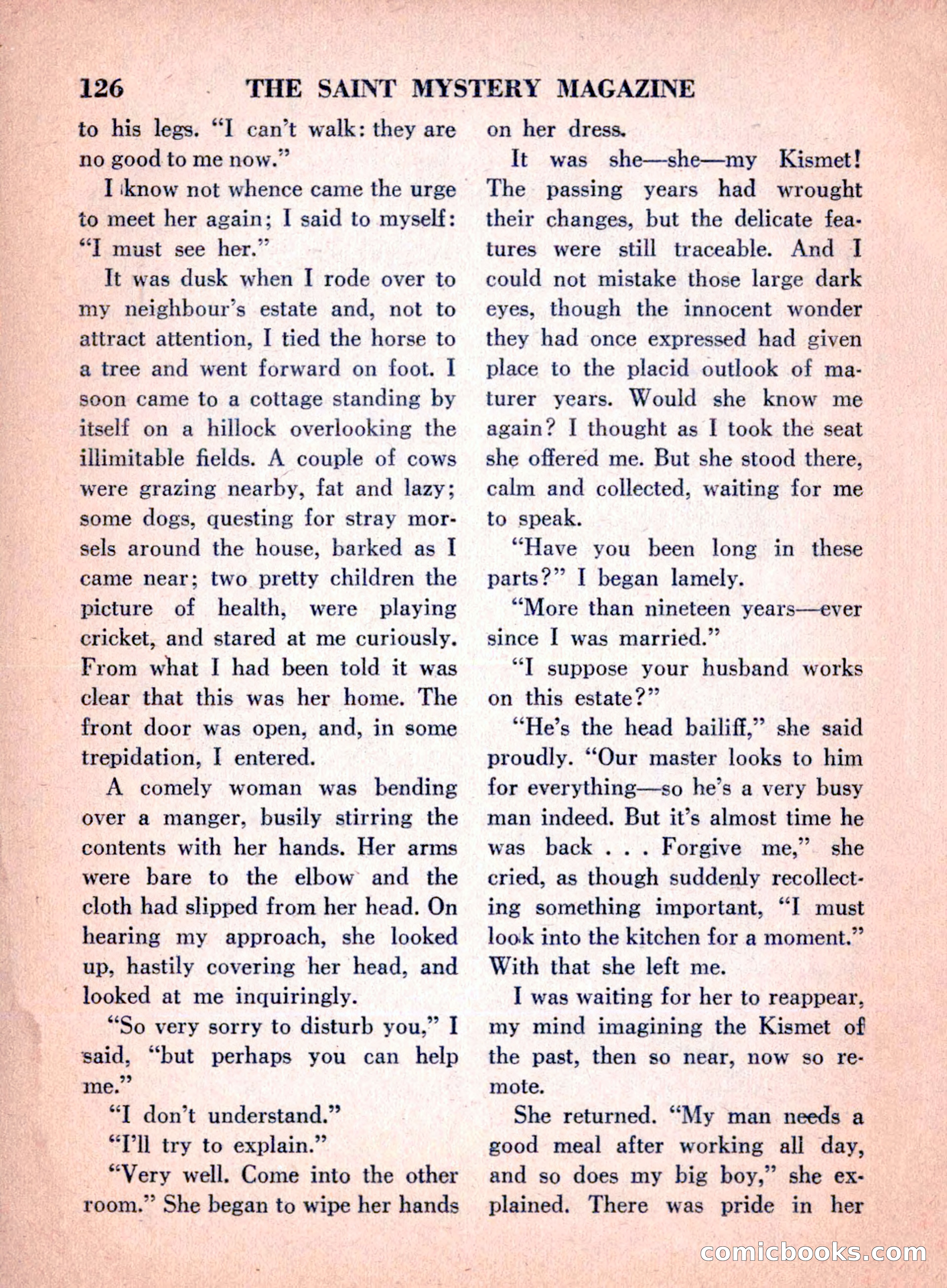 The Saint Mystery Magazine, April 1960 — page 128 of 132