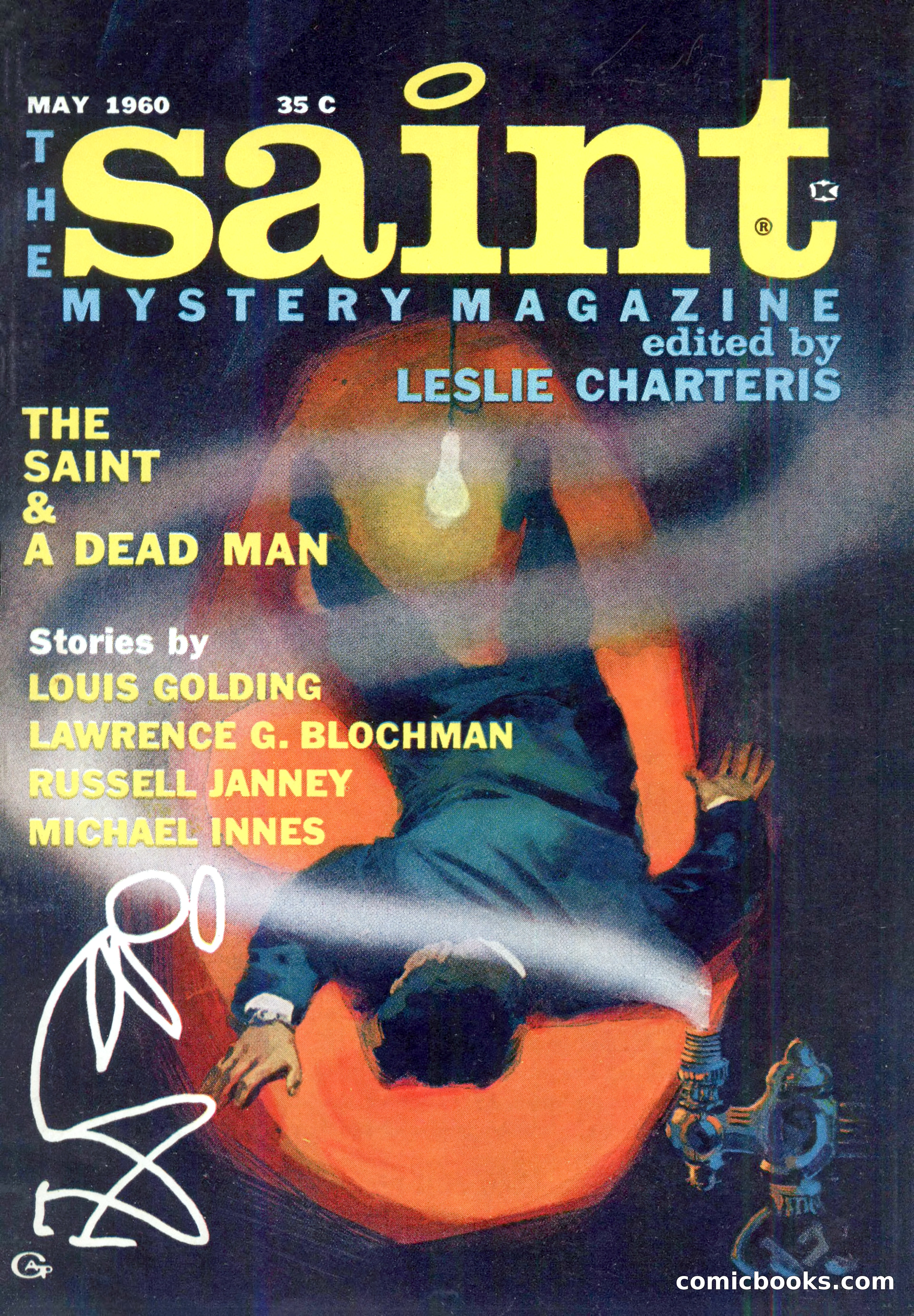 The Saint Mystery Magazine, May 1960 — page 1 of 132