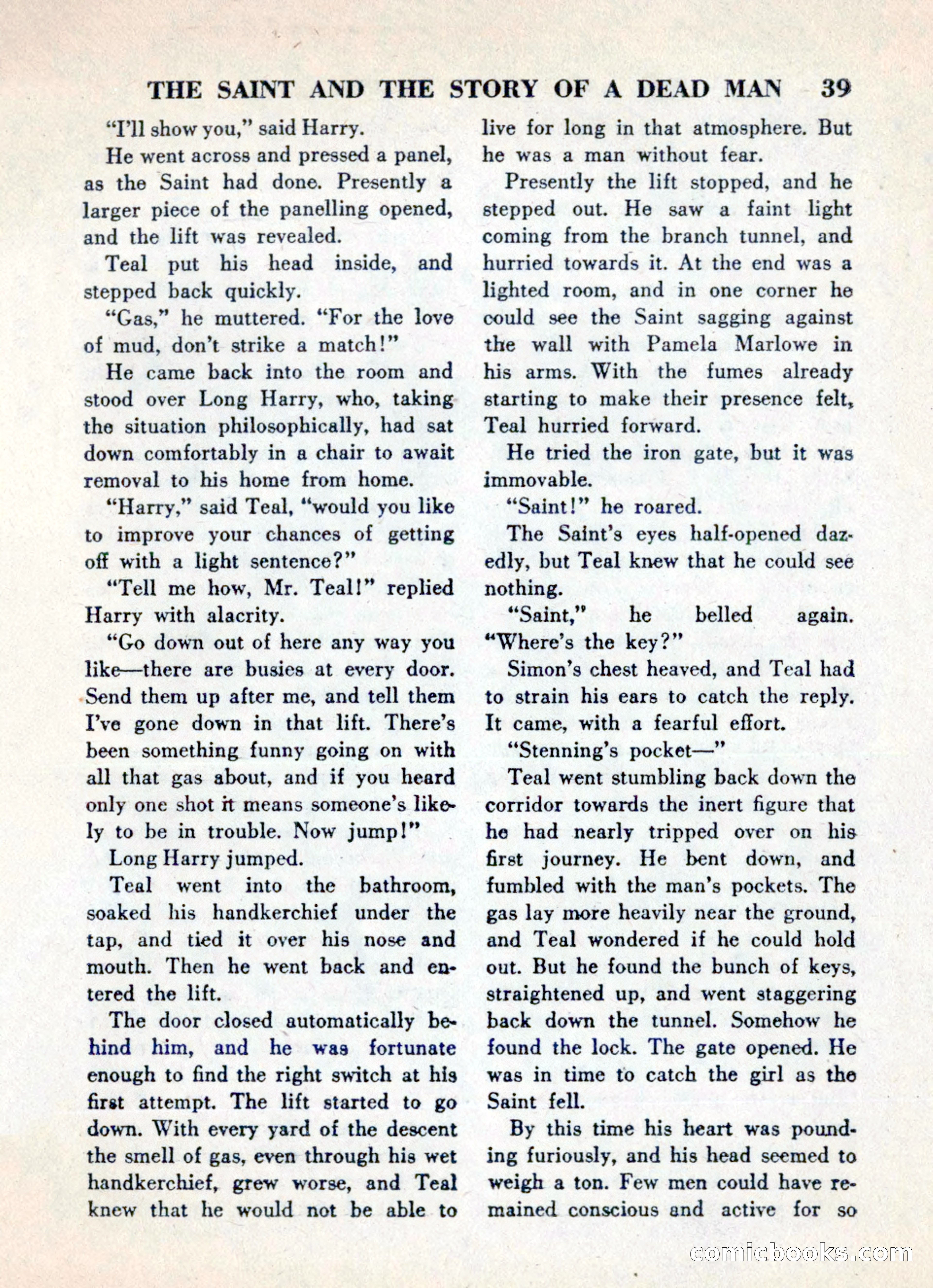 The Saint Mystery Magazine, May 1960 — page 41 of 132