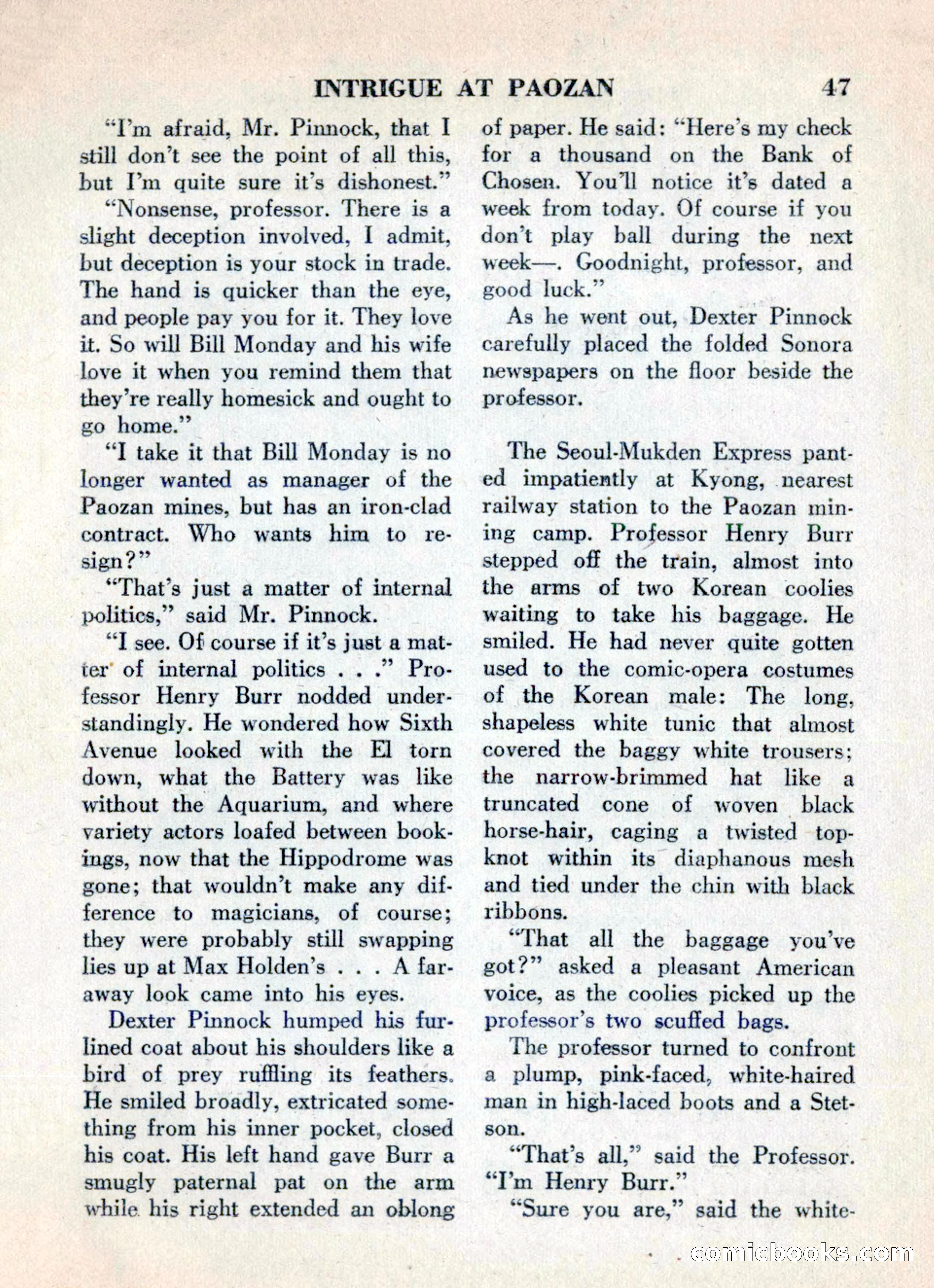 The Saint Mystery Magazine, May 1960 — page 49 of 132