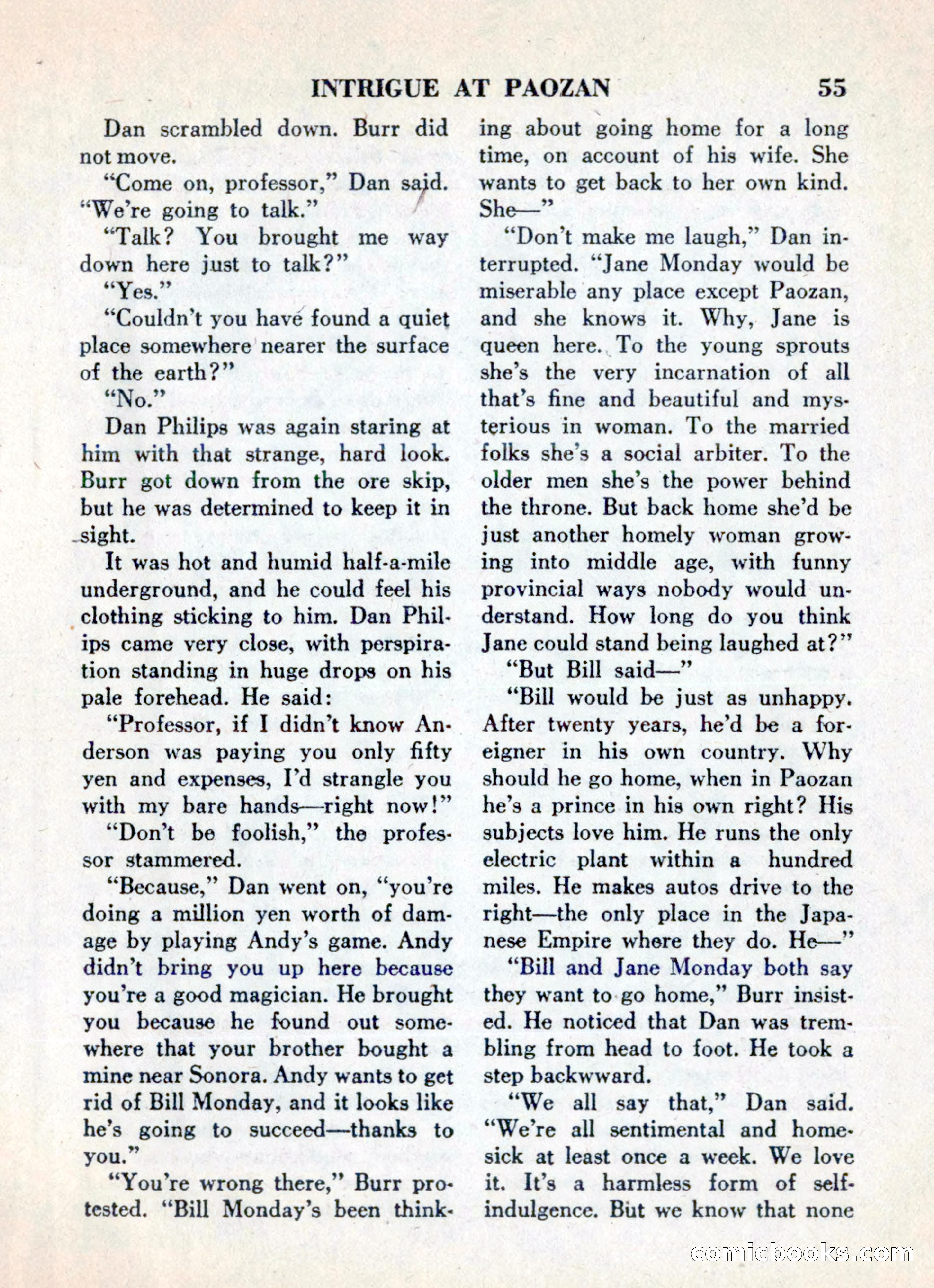 The Saint Mystery Magazine, May 1960 — page 57 of 132
