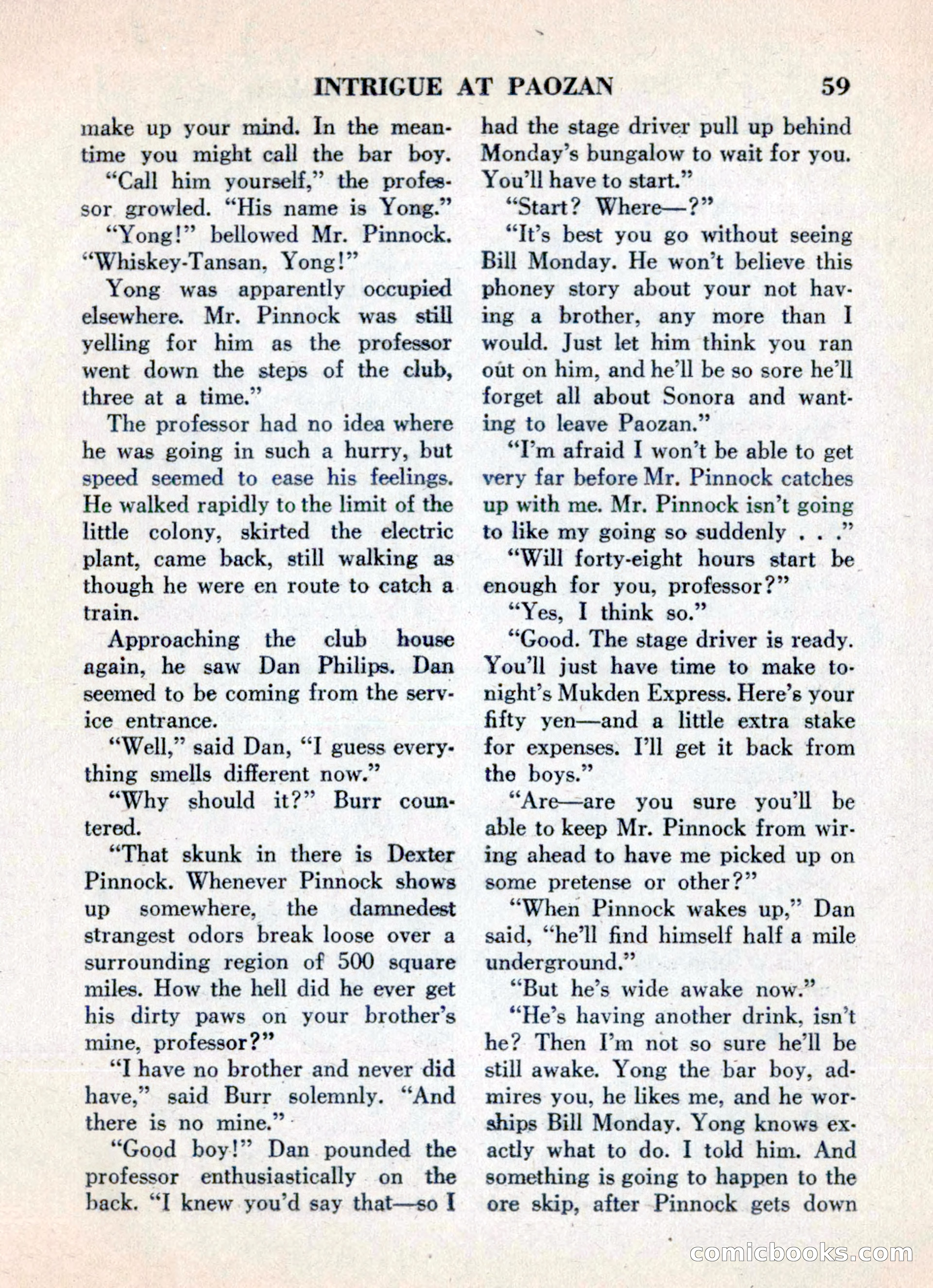 The Saint Mystery Magazine, May 1960 — page 61 of 132