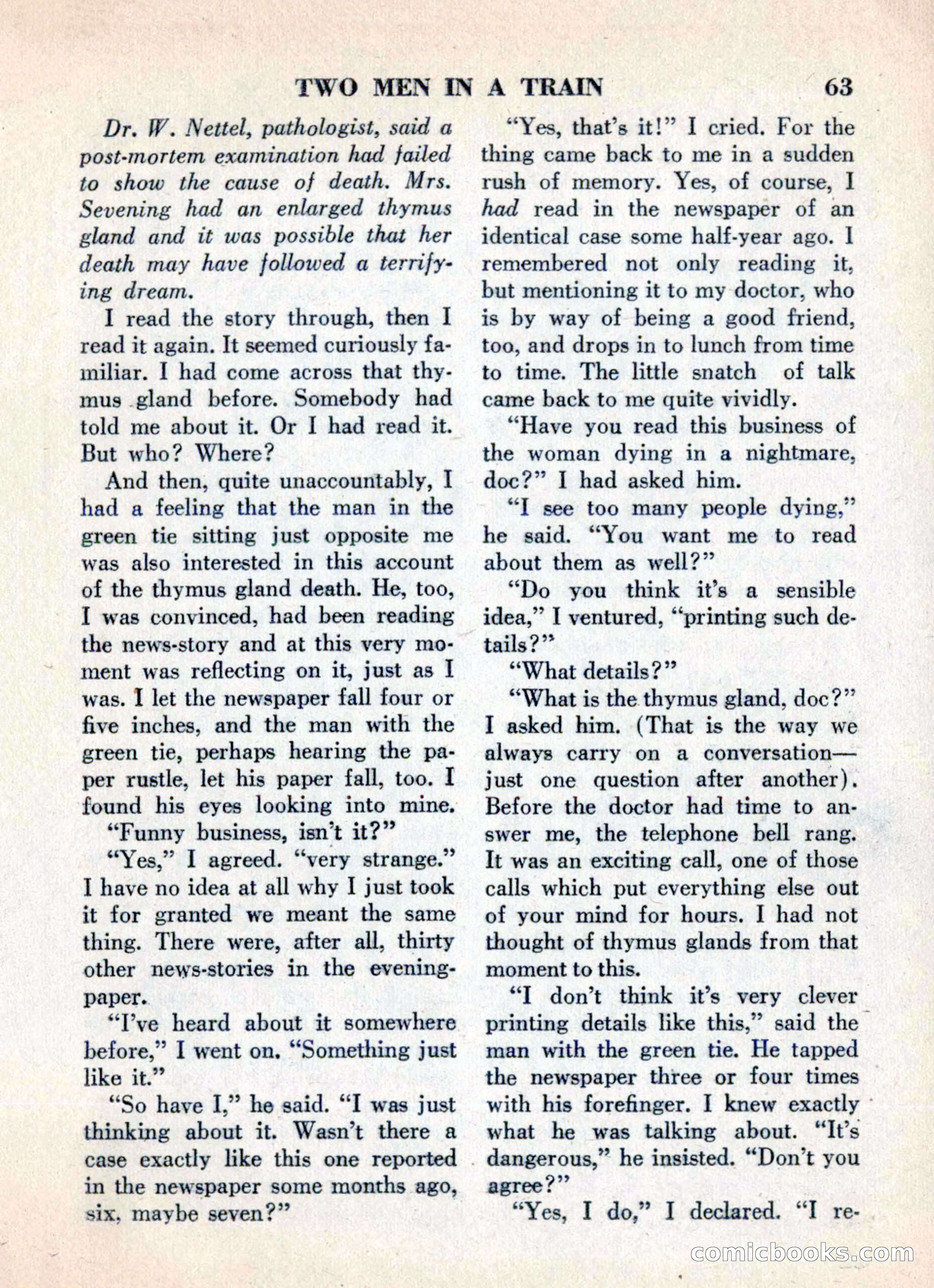 The Saint Mystery Magazine, May 1960 — page 65 of 132