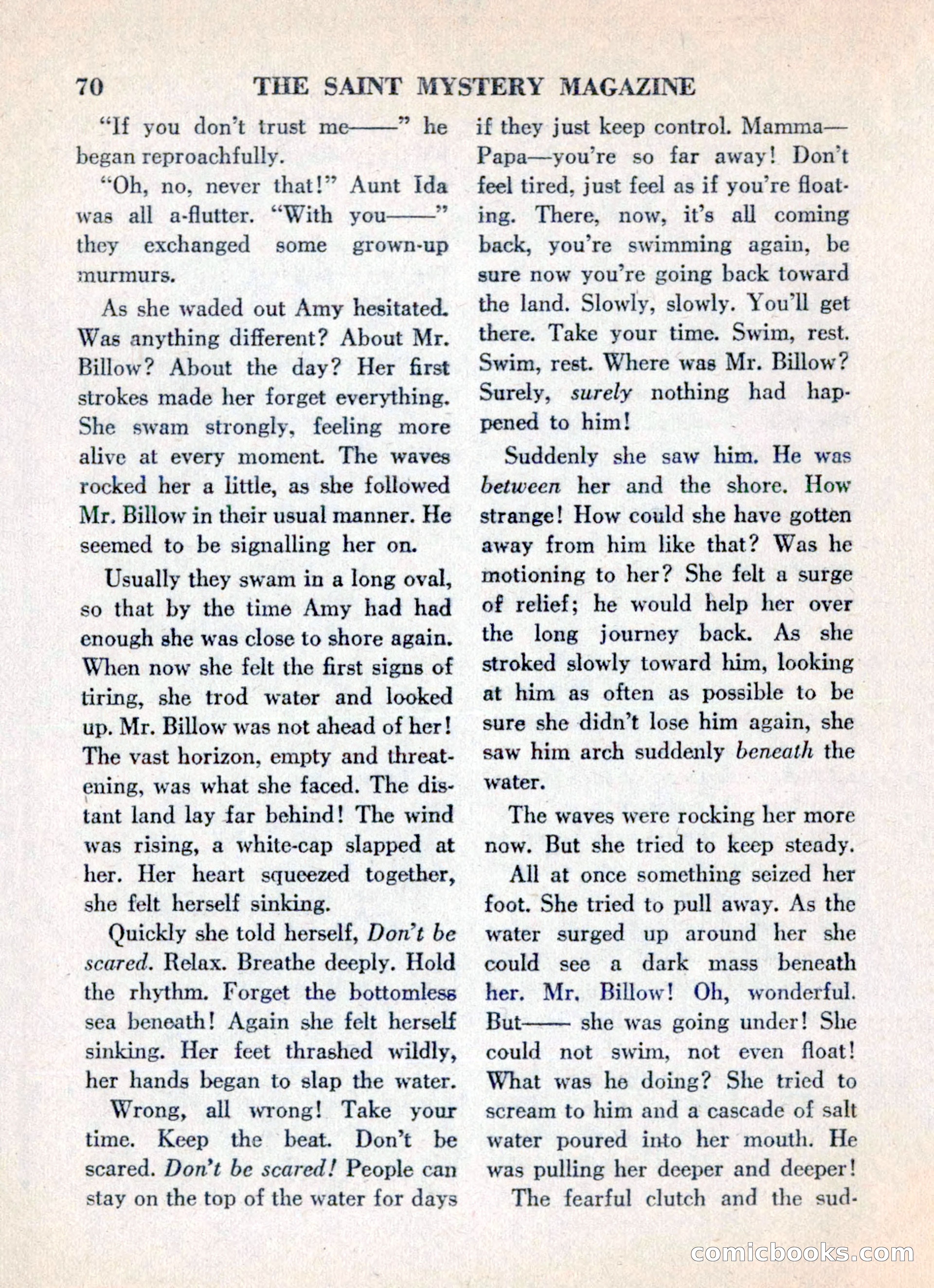 The Saint Mystery Magazine, May 1960 — page 72 of 132