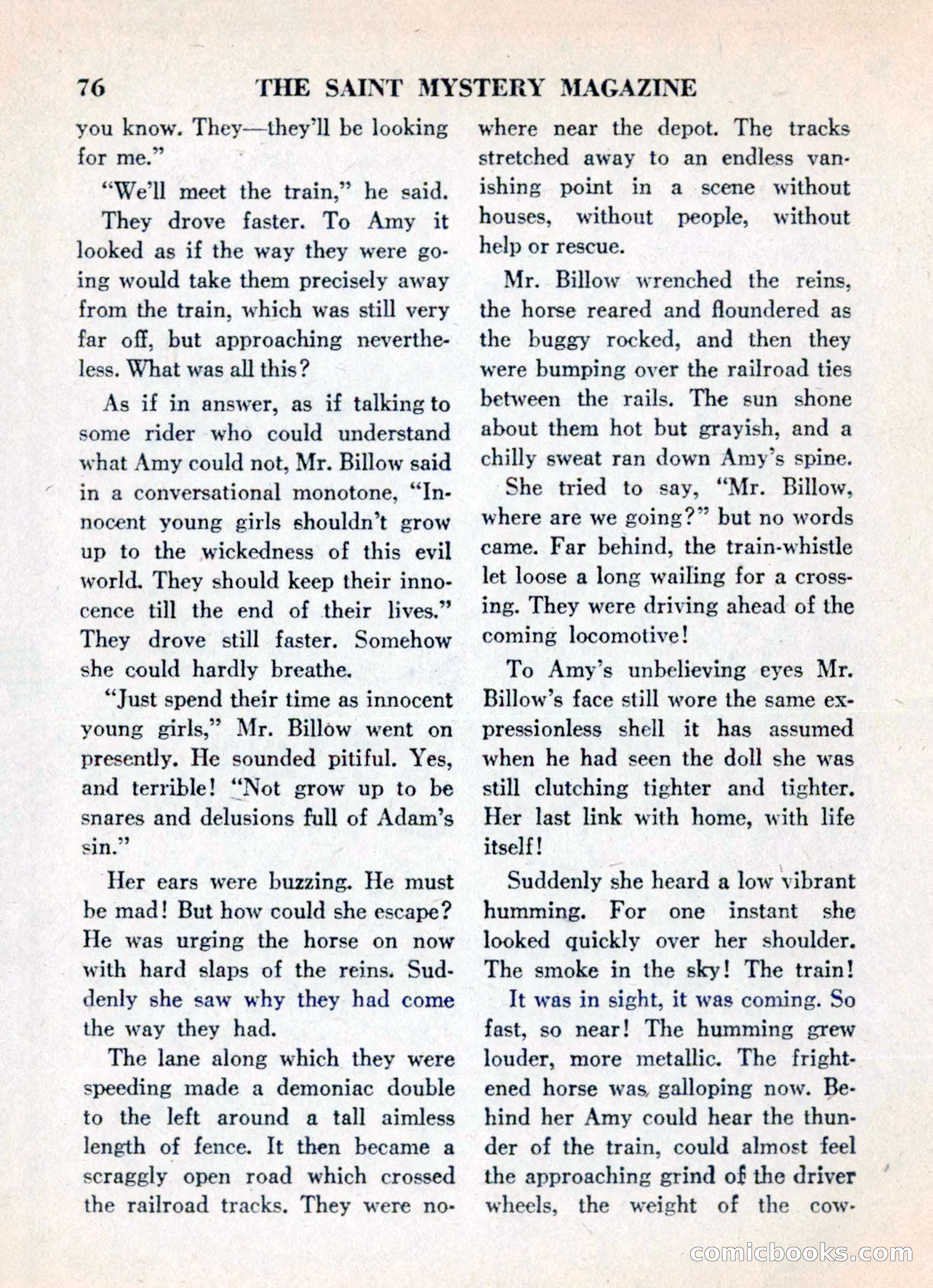 The Saint Mystery Magazine, May 1960 — page 78 of 132
