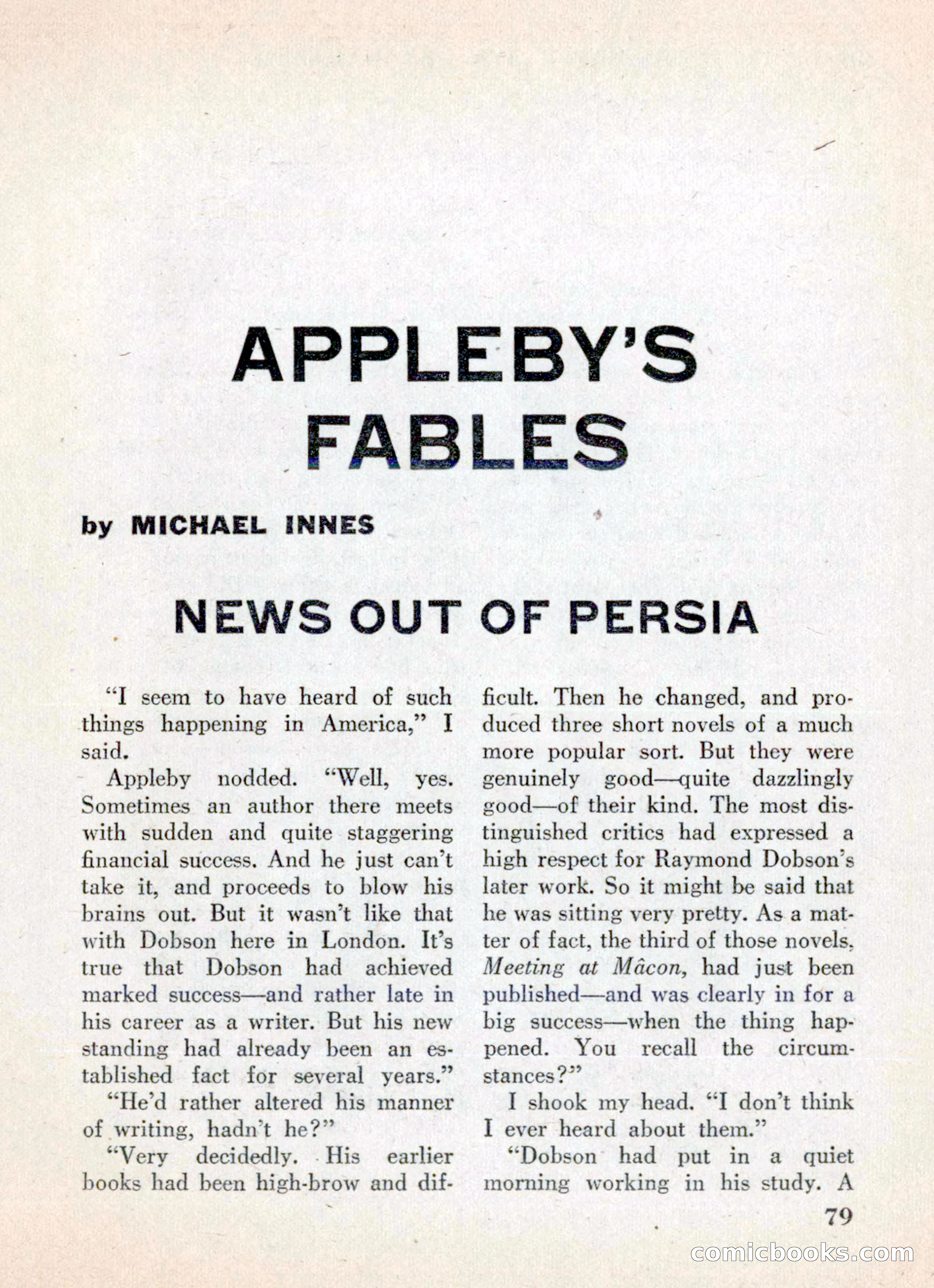 The Saint Mystery Magazine, May 1960 — page 81 of 132