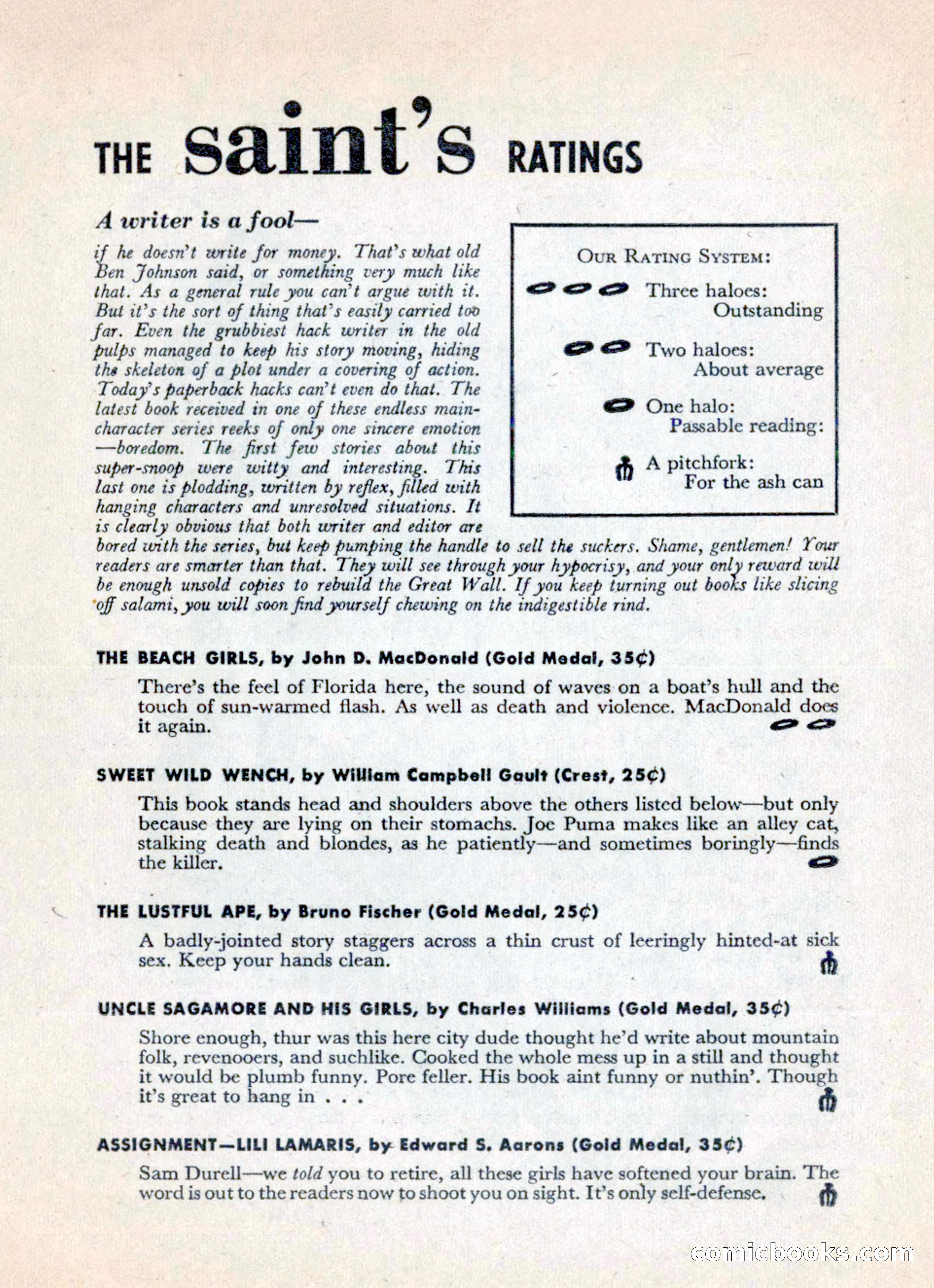The Saint Mystery Magazine, May 1960 — page 95 of 132