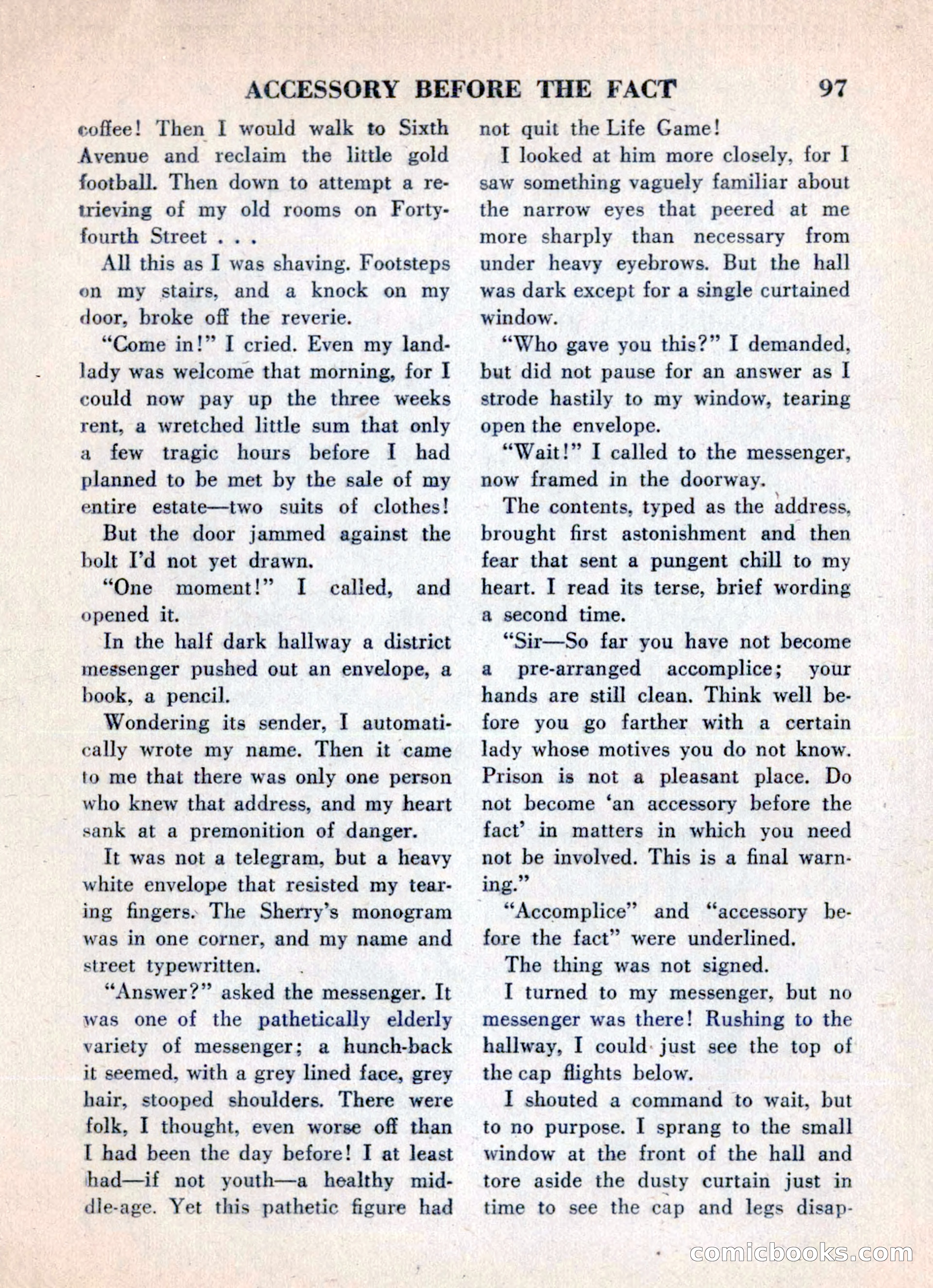 The Saint Mystery Magazine, May 1960 — page 99 of 132