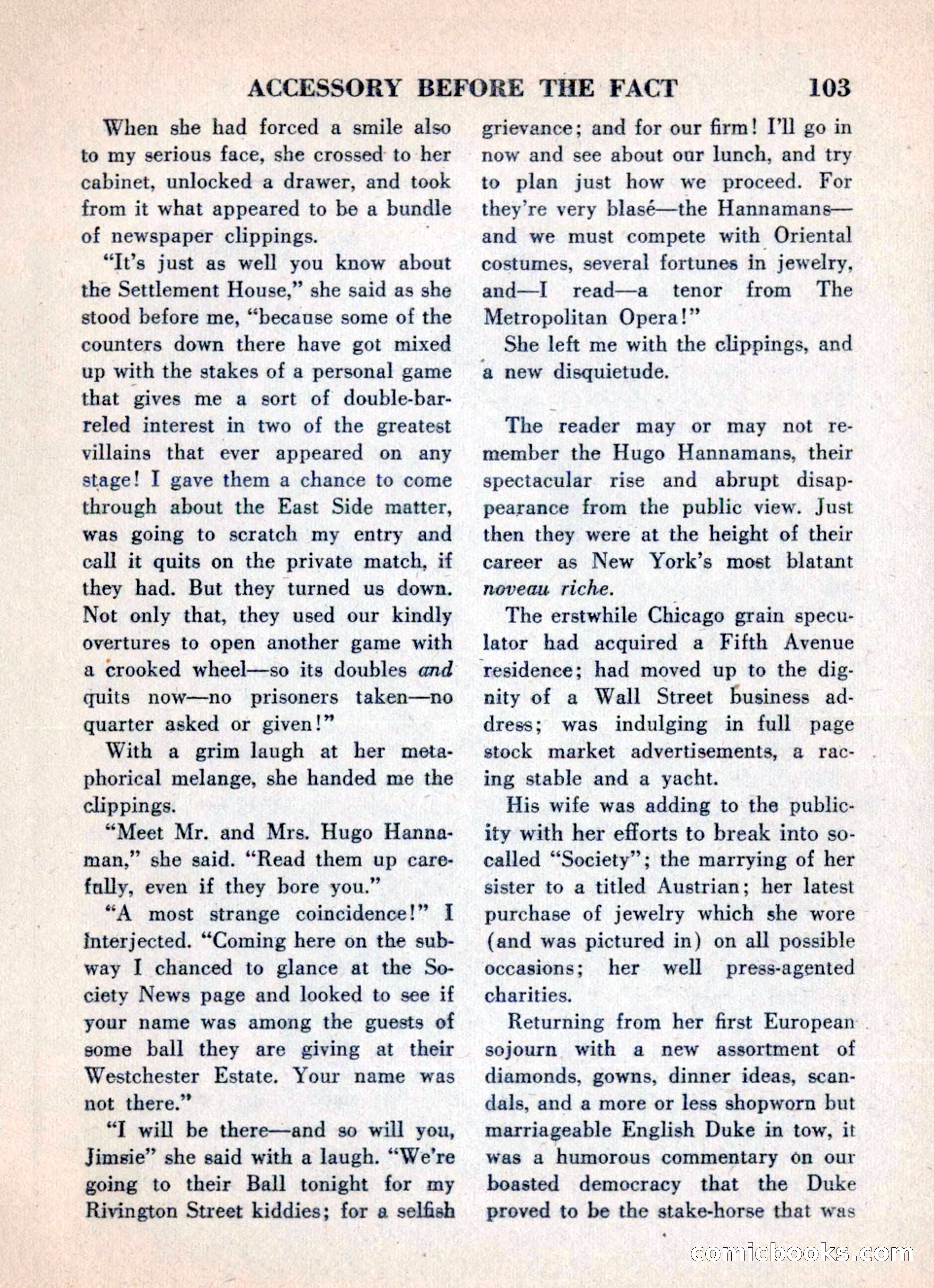 The Saint Mystery Magazine, May 1960 — page 105 of 132