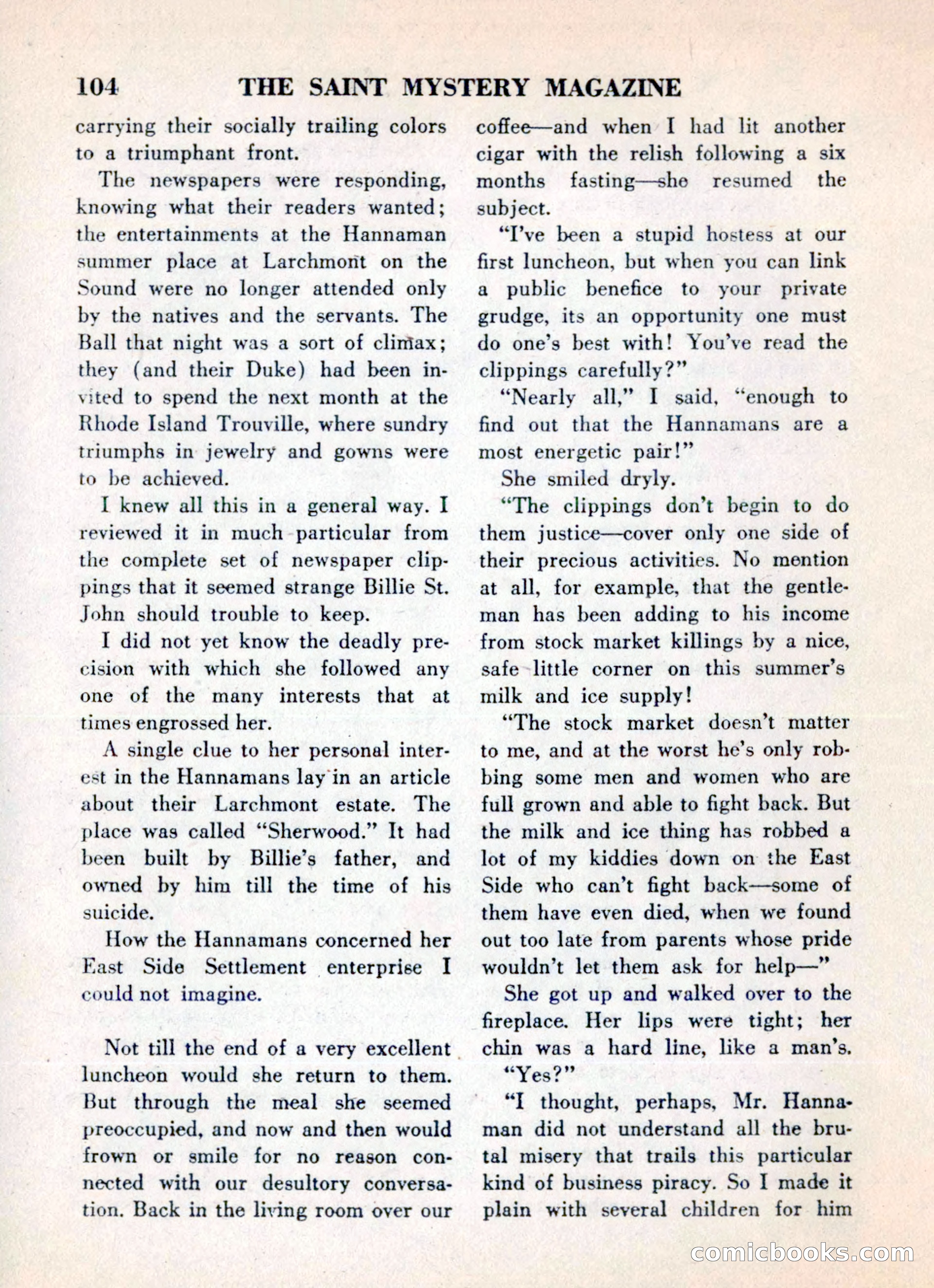 The Saint Mystery Magazine, May 1960 — page 106 of 132