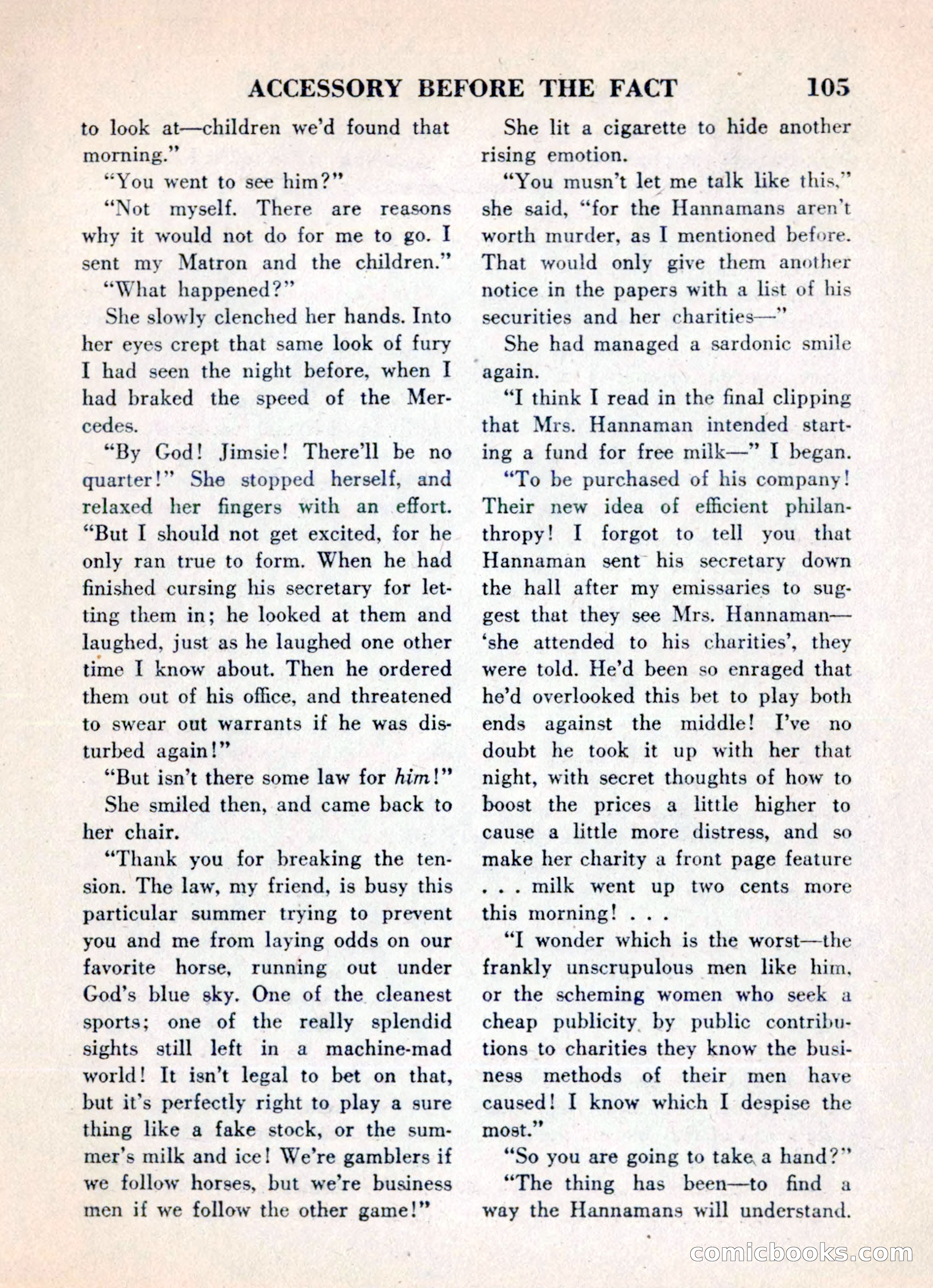 The Saint Mystery Magazine, May 1960 — page 107 of 132