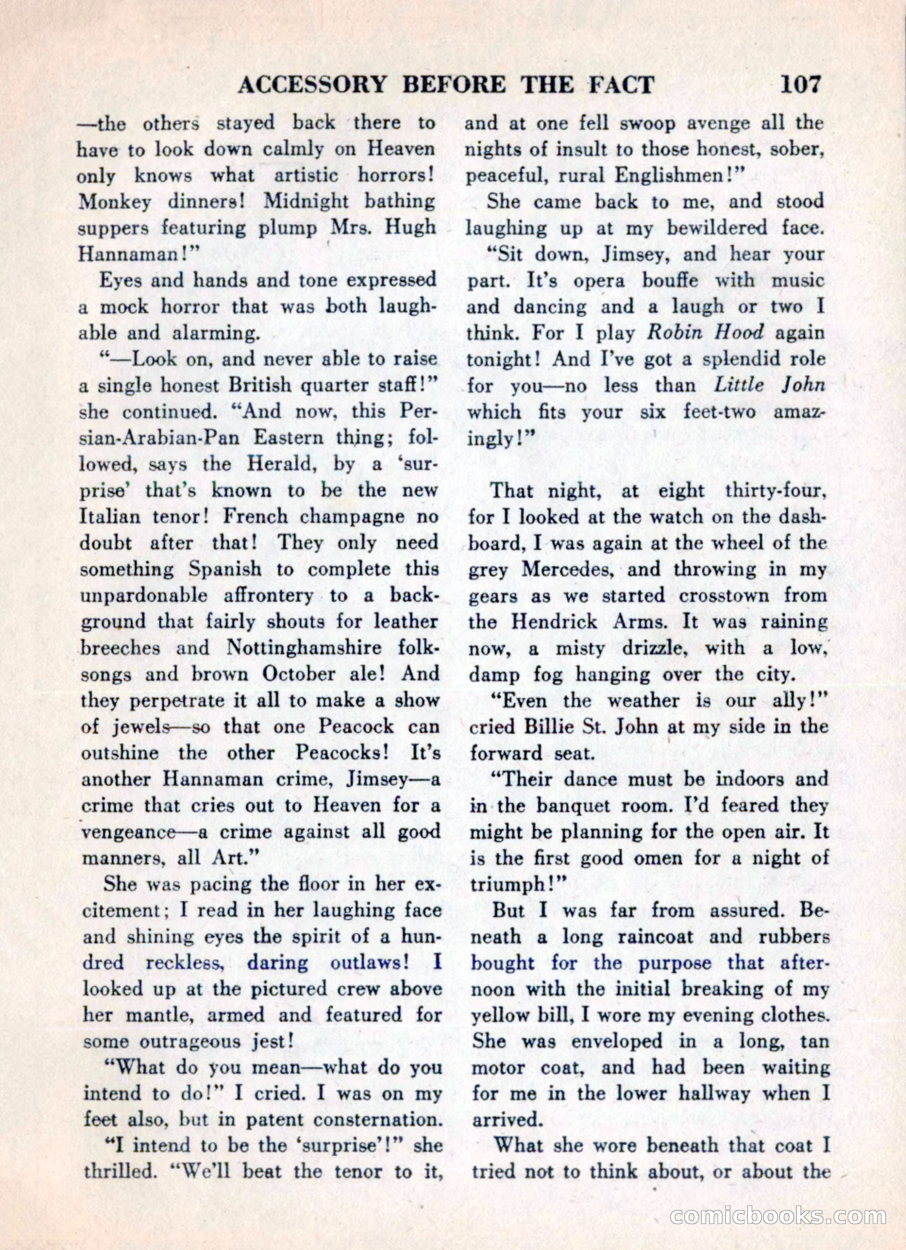 The Saint Mystery Magazine, May 1960 — page 109 of 132