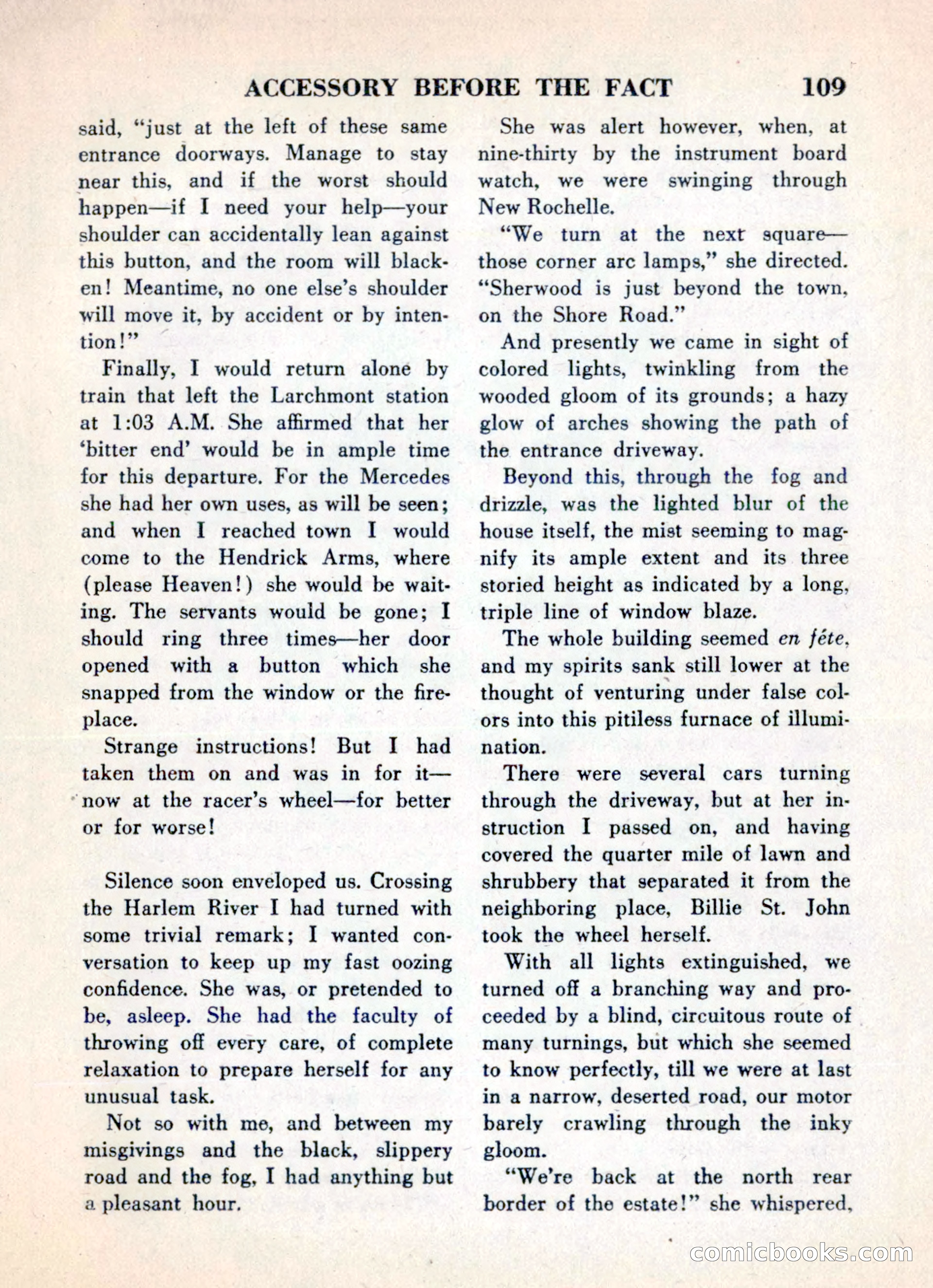The Saint Mystery Magazine, May 1960 — page 111 of 132