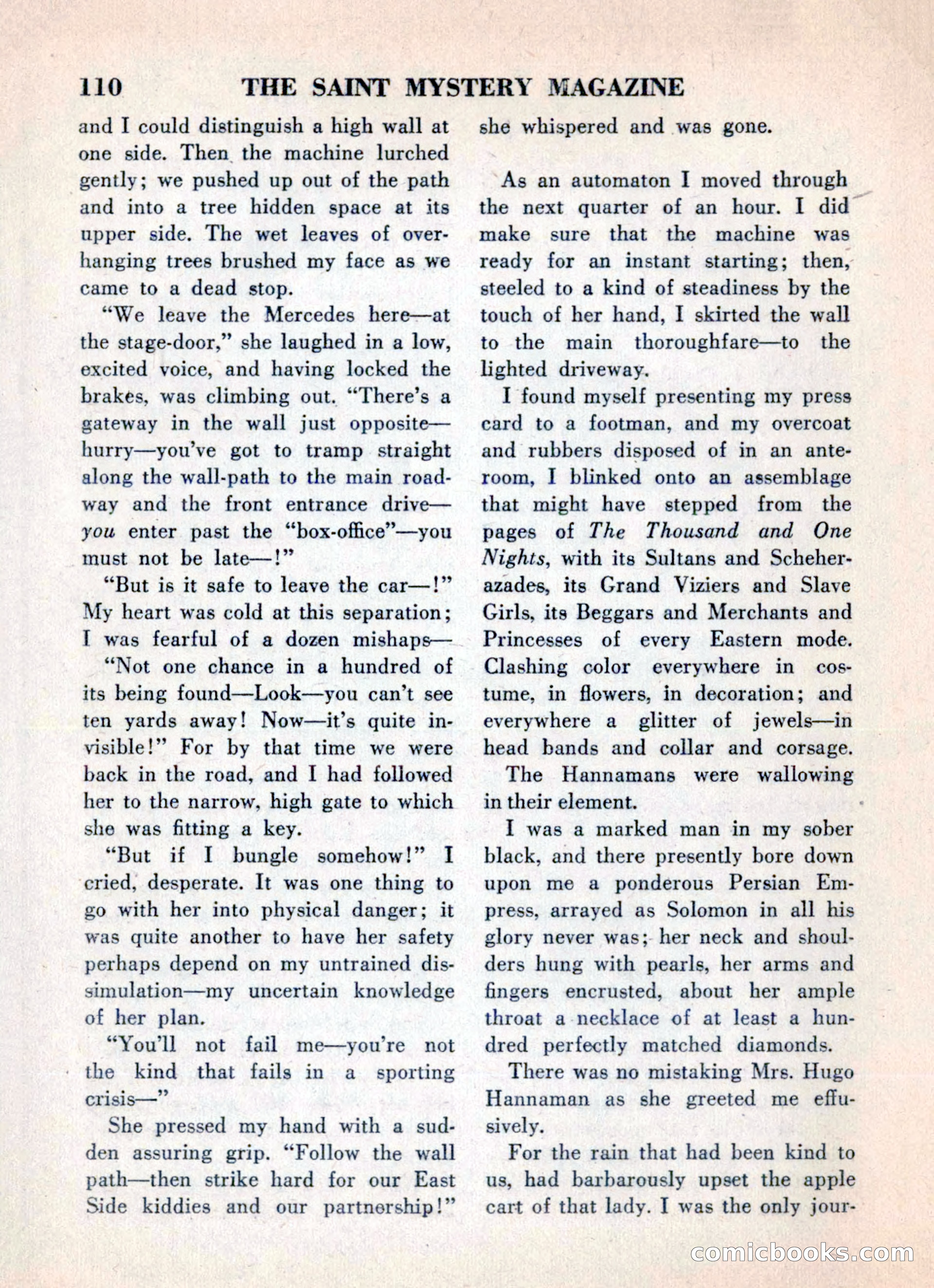 The Saint Mystery Magazine, May 1960 — page 112 of 132
