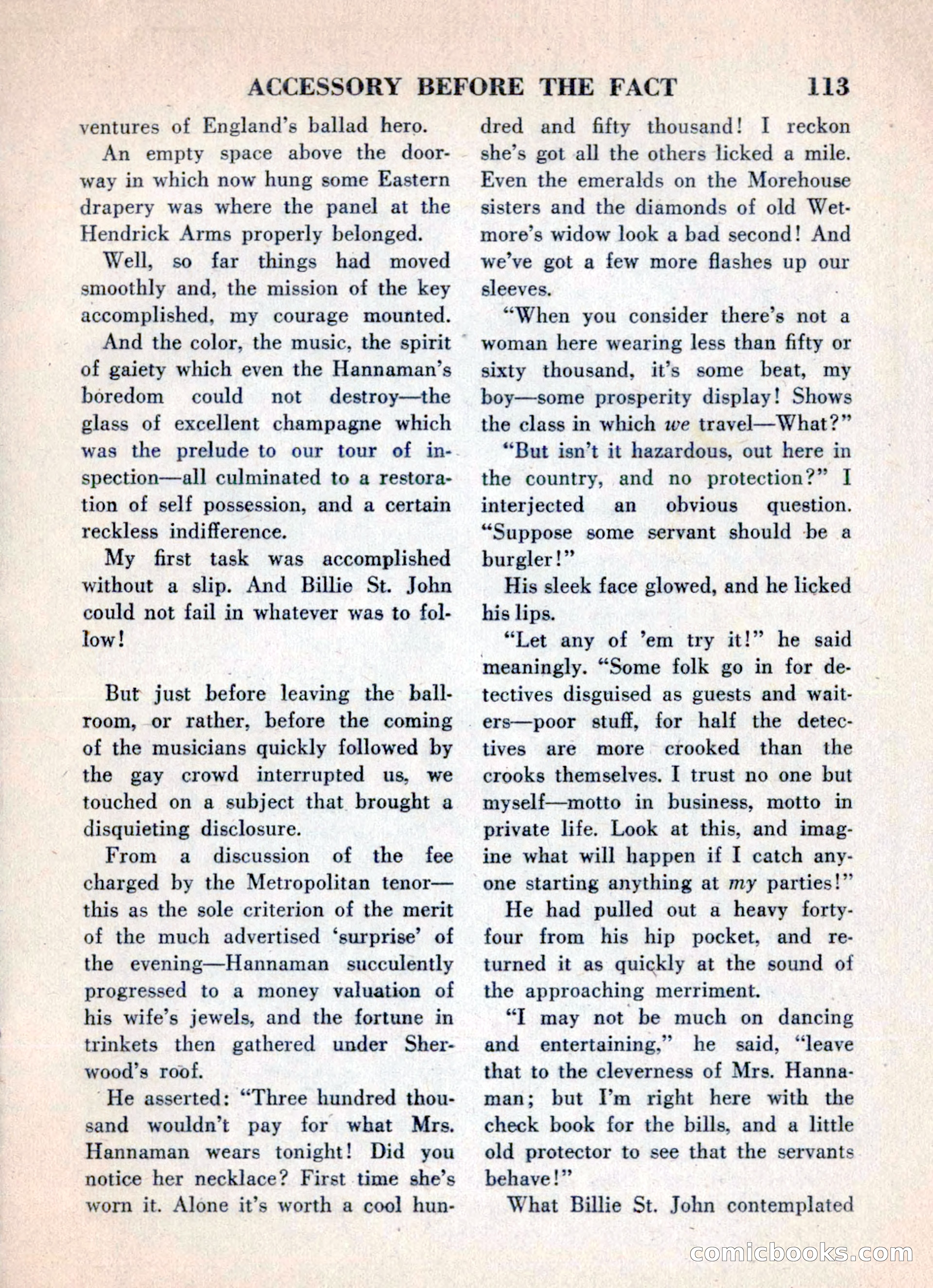 The Saint Mystery Magazine, May 1960 — page 115 of 132