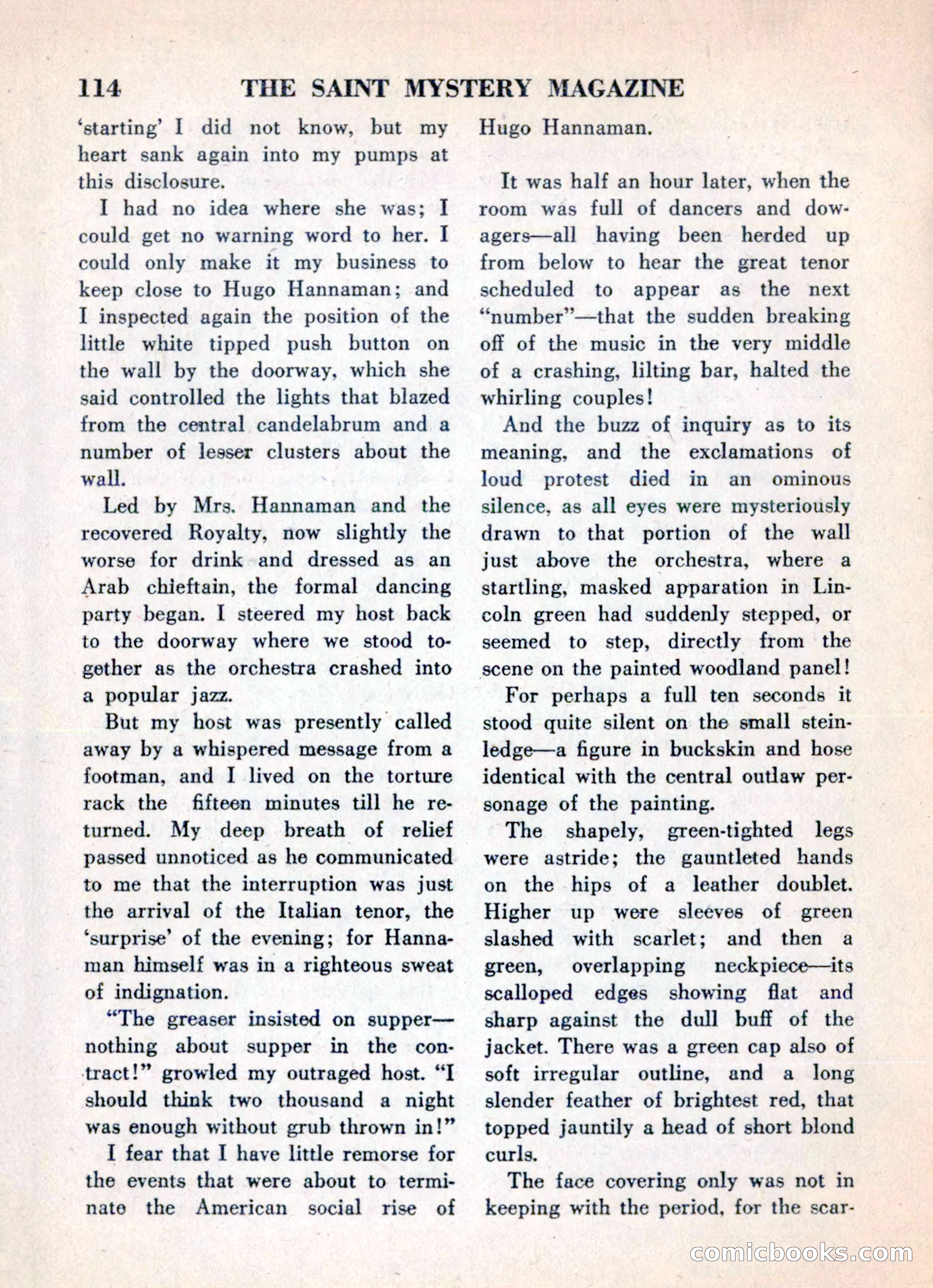 The Saint Mystery Magazine, May 1960 — page 116 of 132