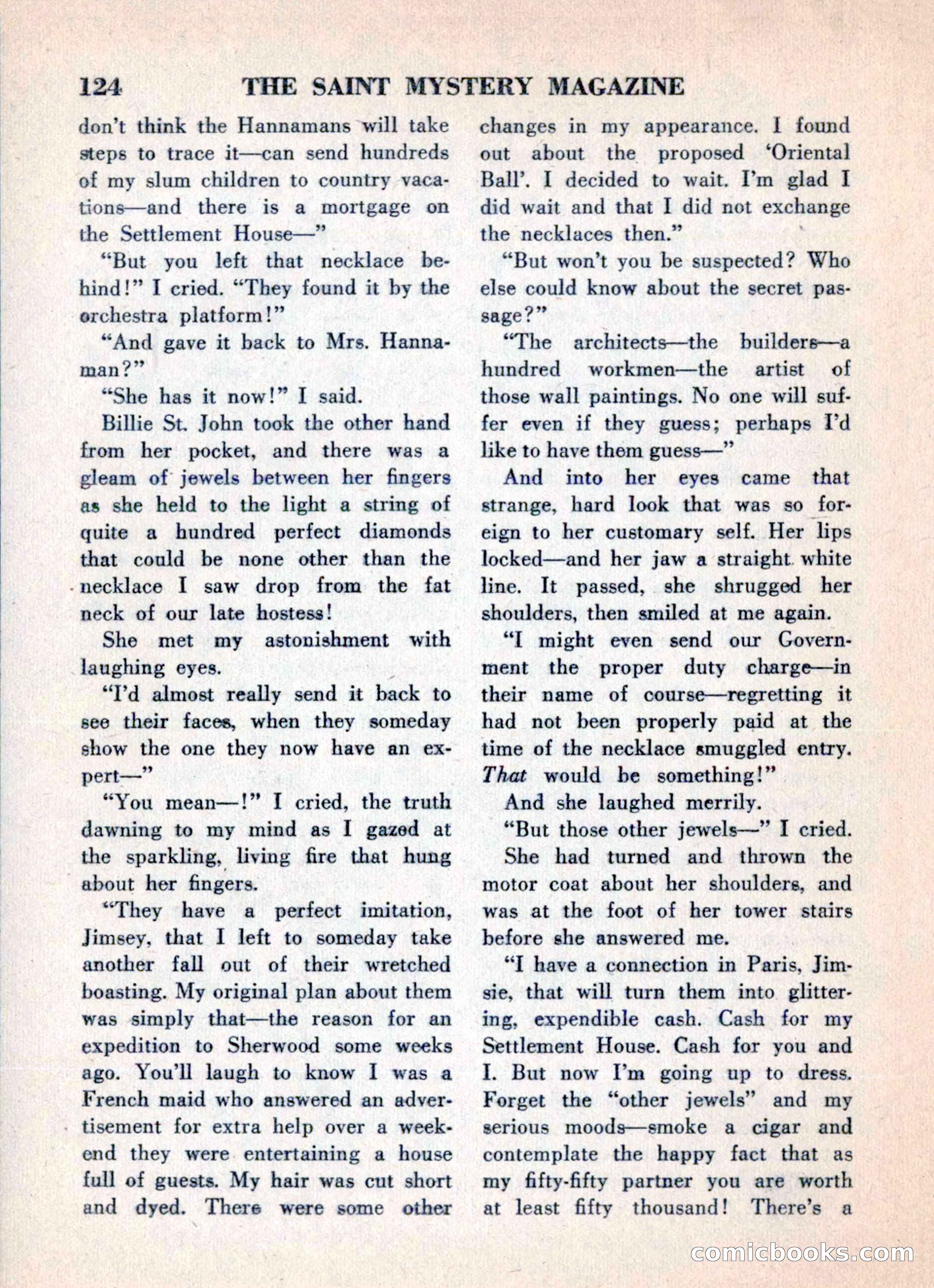 The Saint Mystery Magazine, May 1960 — page 126 of 132