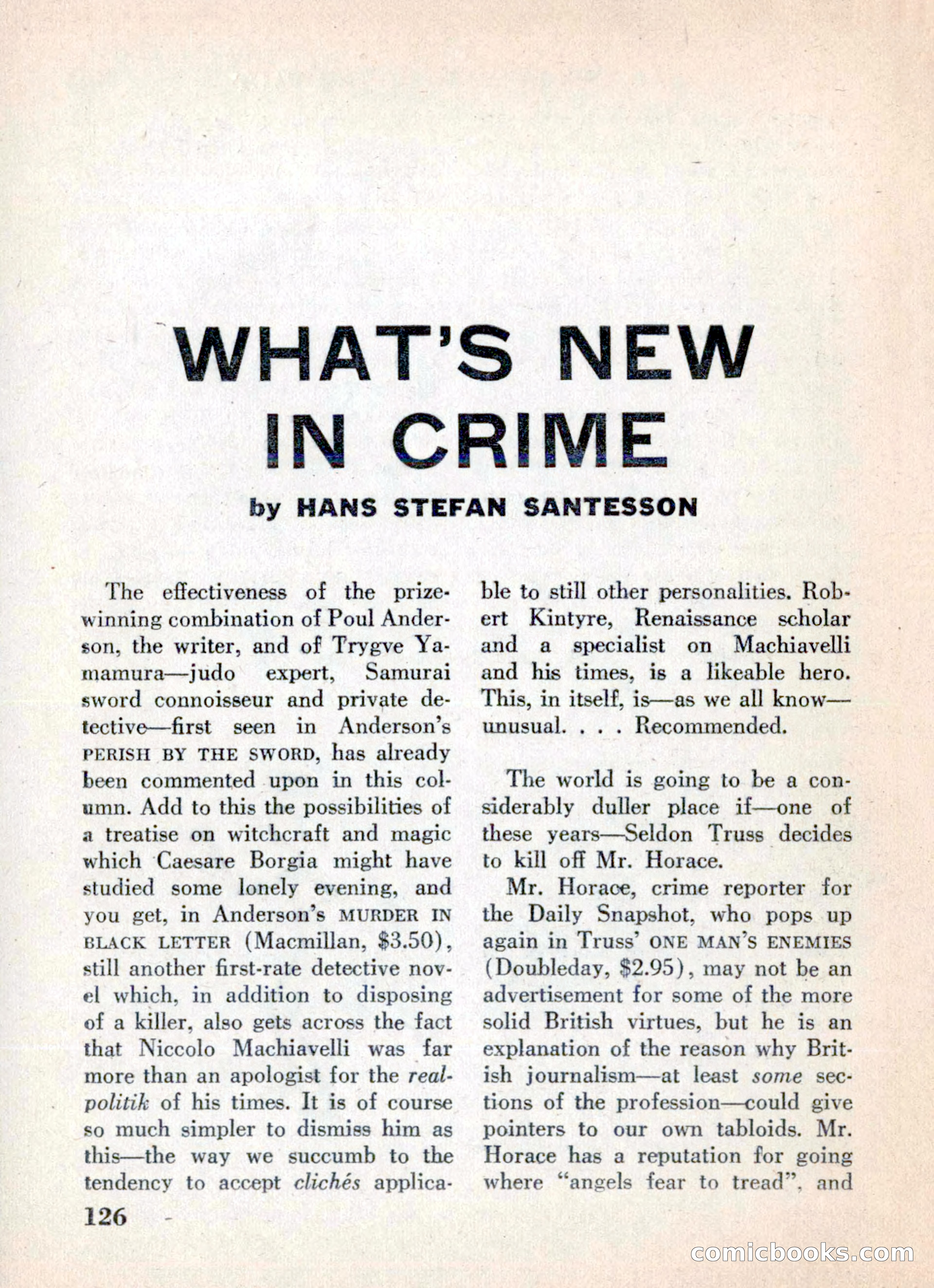 The Saint Mystery Magazine, May 1960 — page 128 of 132