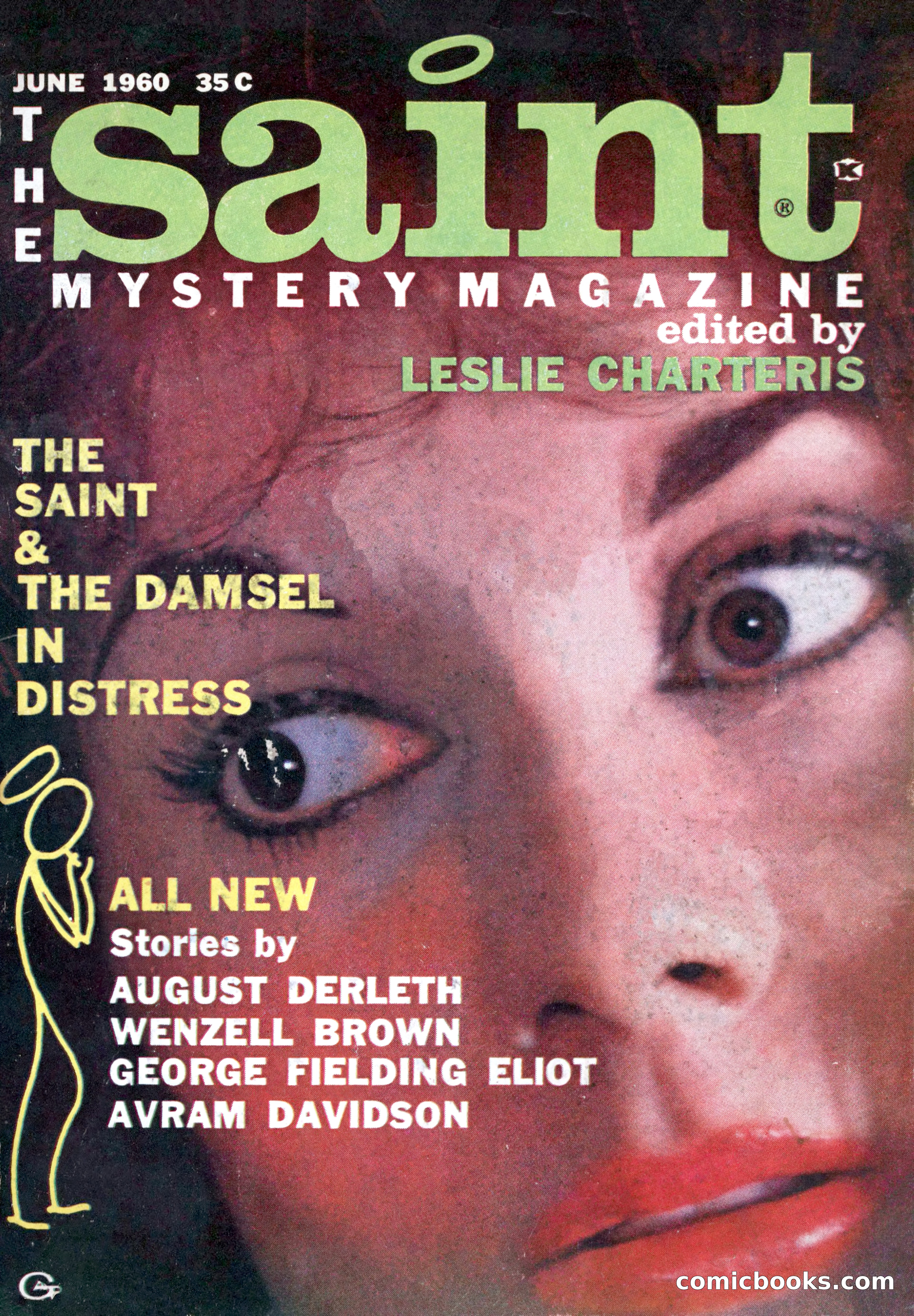 The Saint Mystery Magazine, June 1960